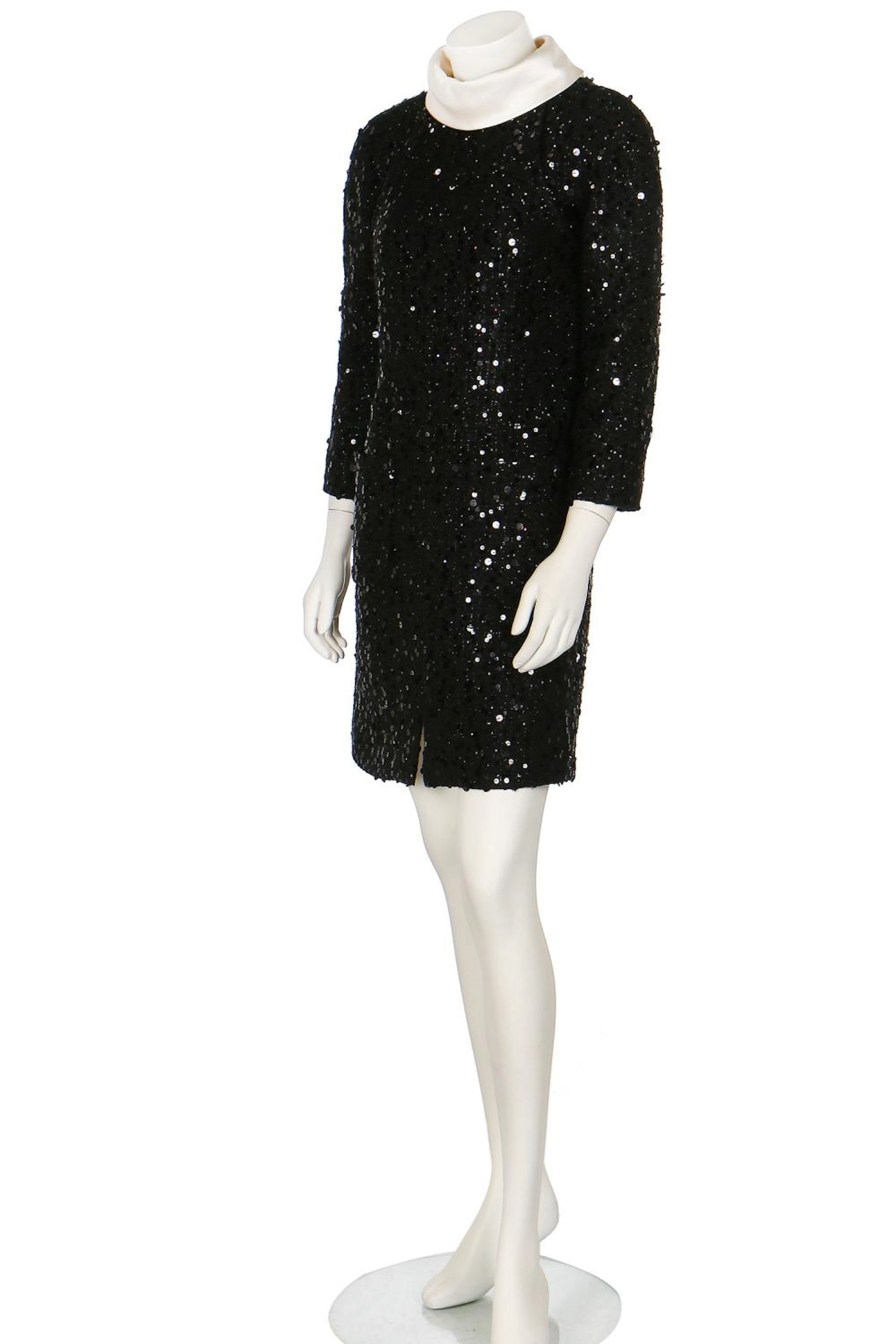 A Chanel sequinned black fantasy-tweed dress, Autumn-Winter 2017-18,