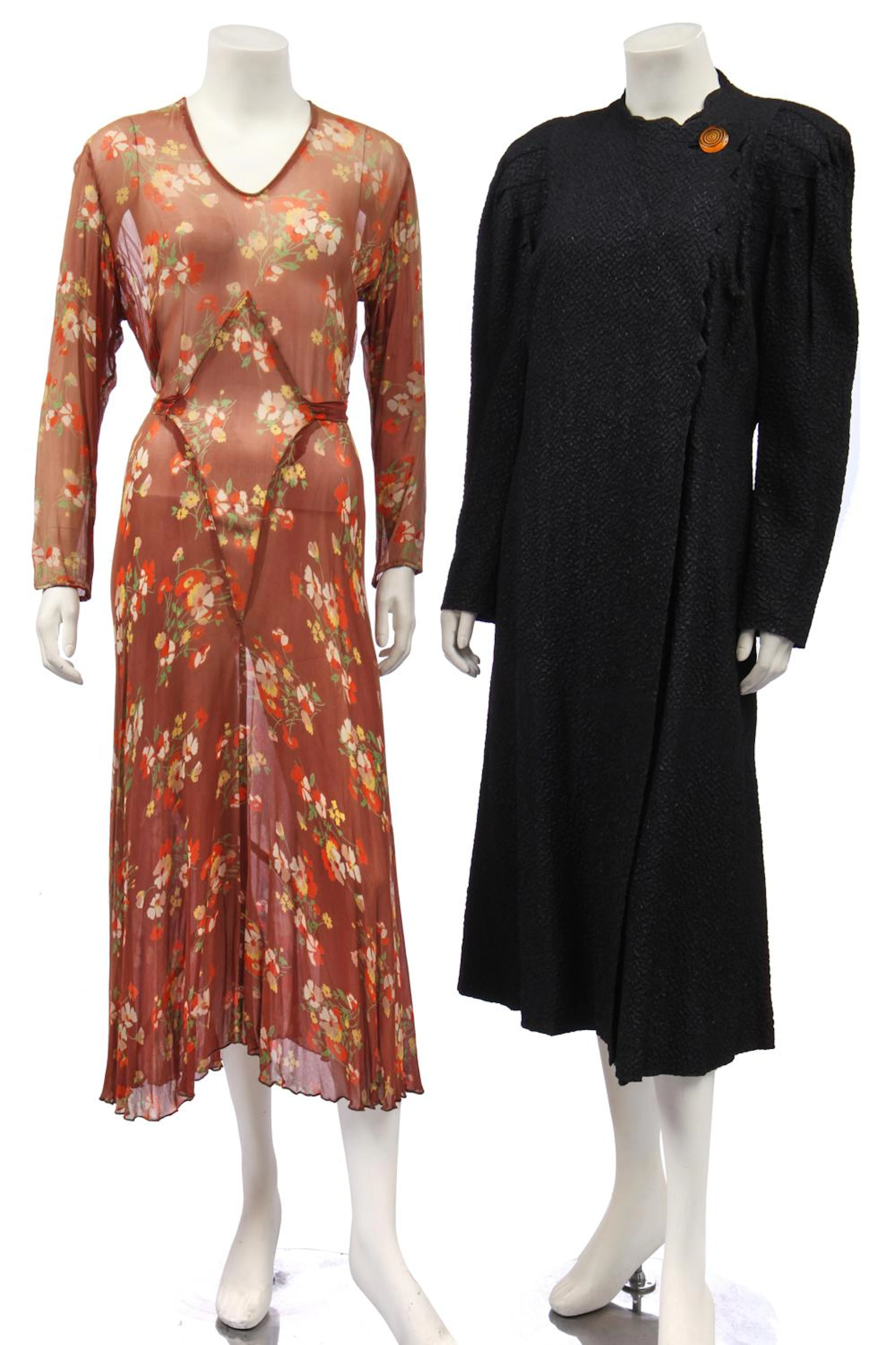 A group of 1930s clothing and accessories,