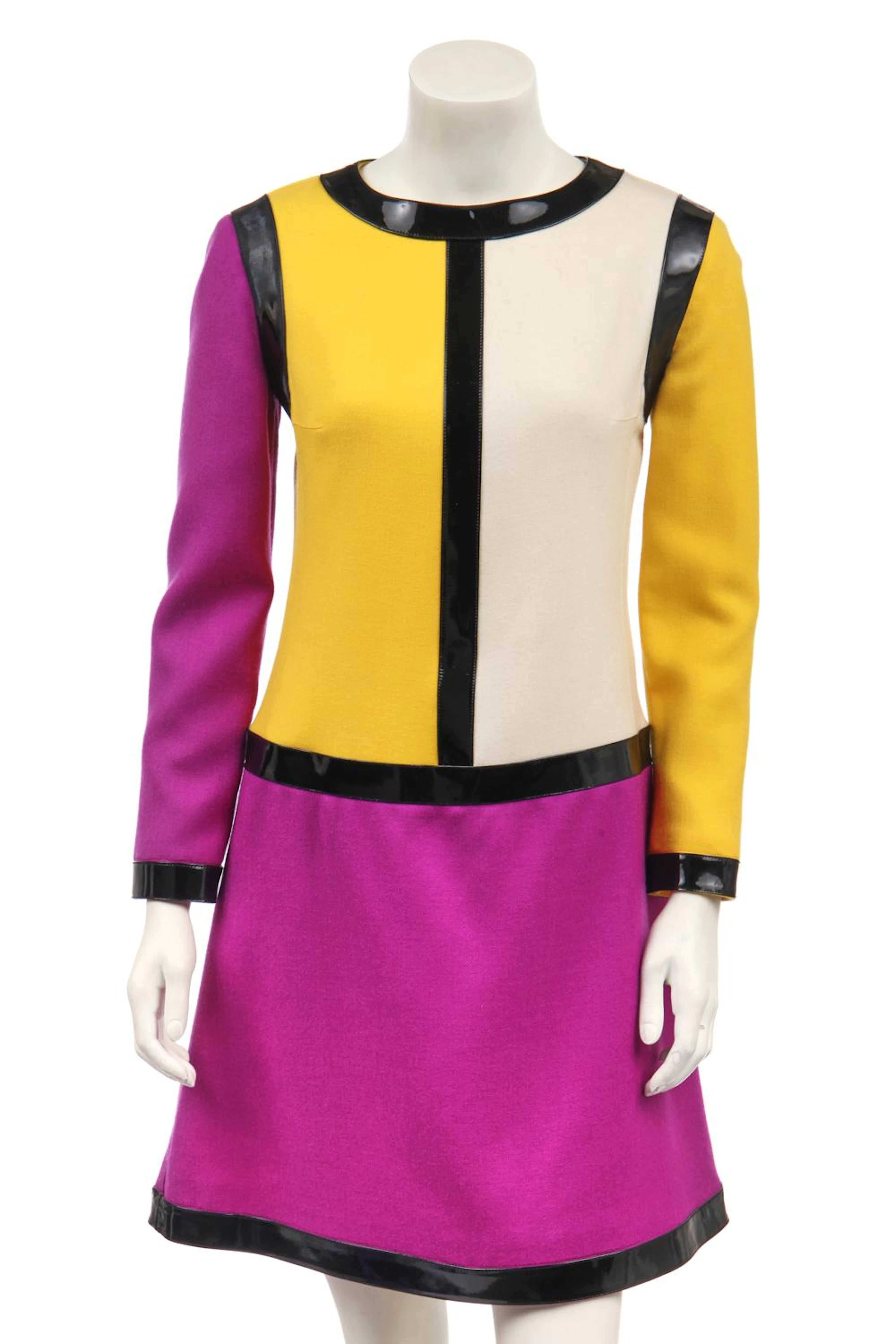 A Courrèges 'Mondrian' dress, 1980s,