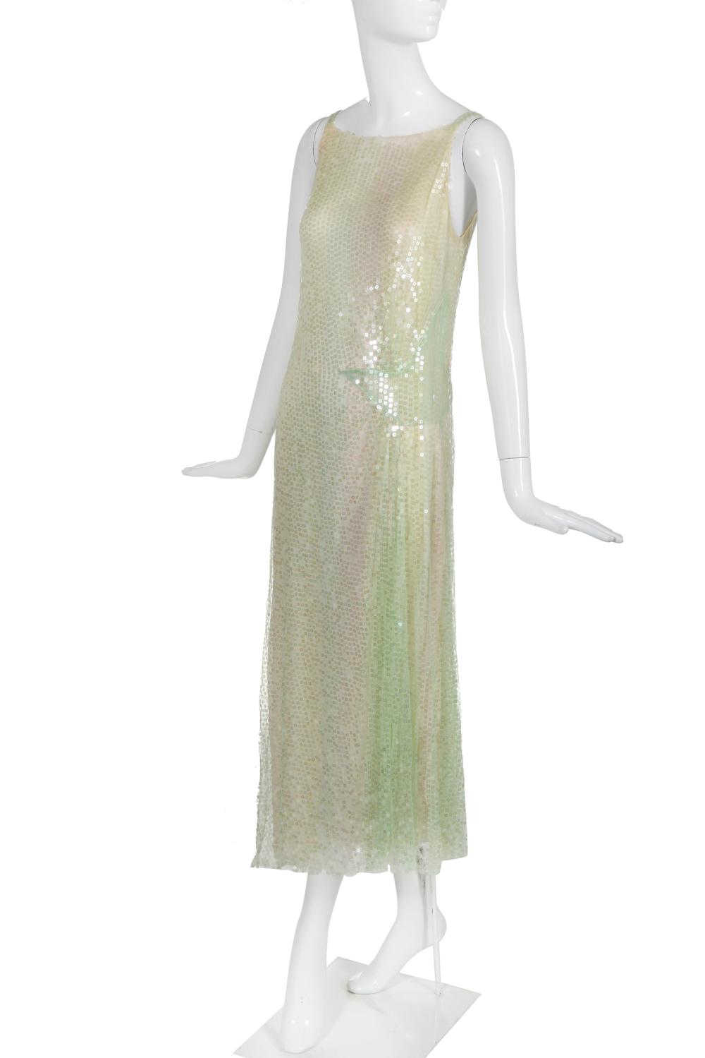 A Chanel sequined dress, cruise 2000