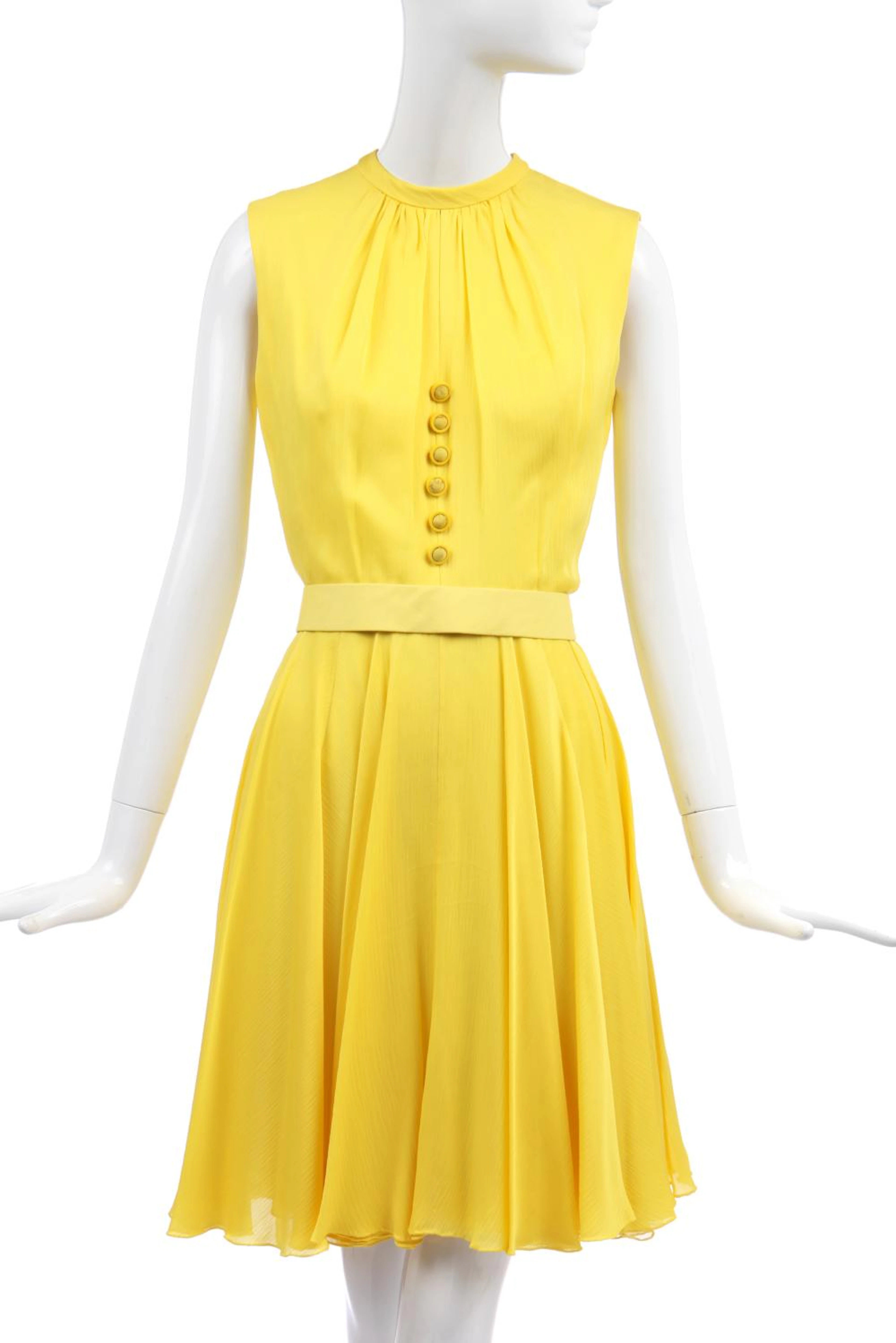 Elizabeth Taylor's Tiziani by Karl Lagerfeld couture cocktail dress, circa 1967,