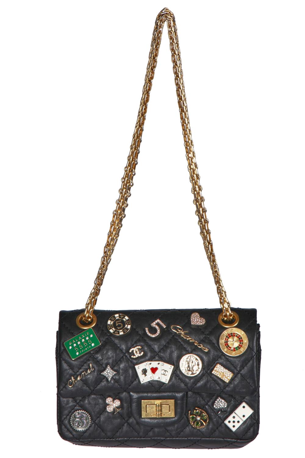 A Chanel 'Casino' lucky charms quilted lambskin 2.55 reissue bag, 2016-17