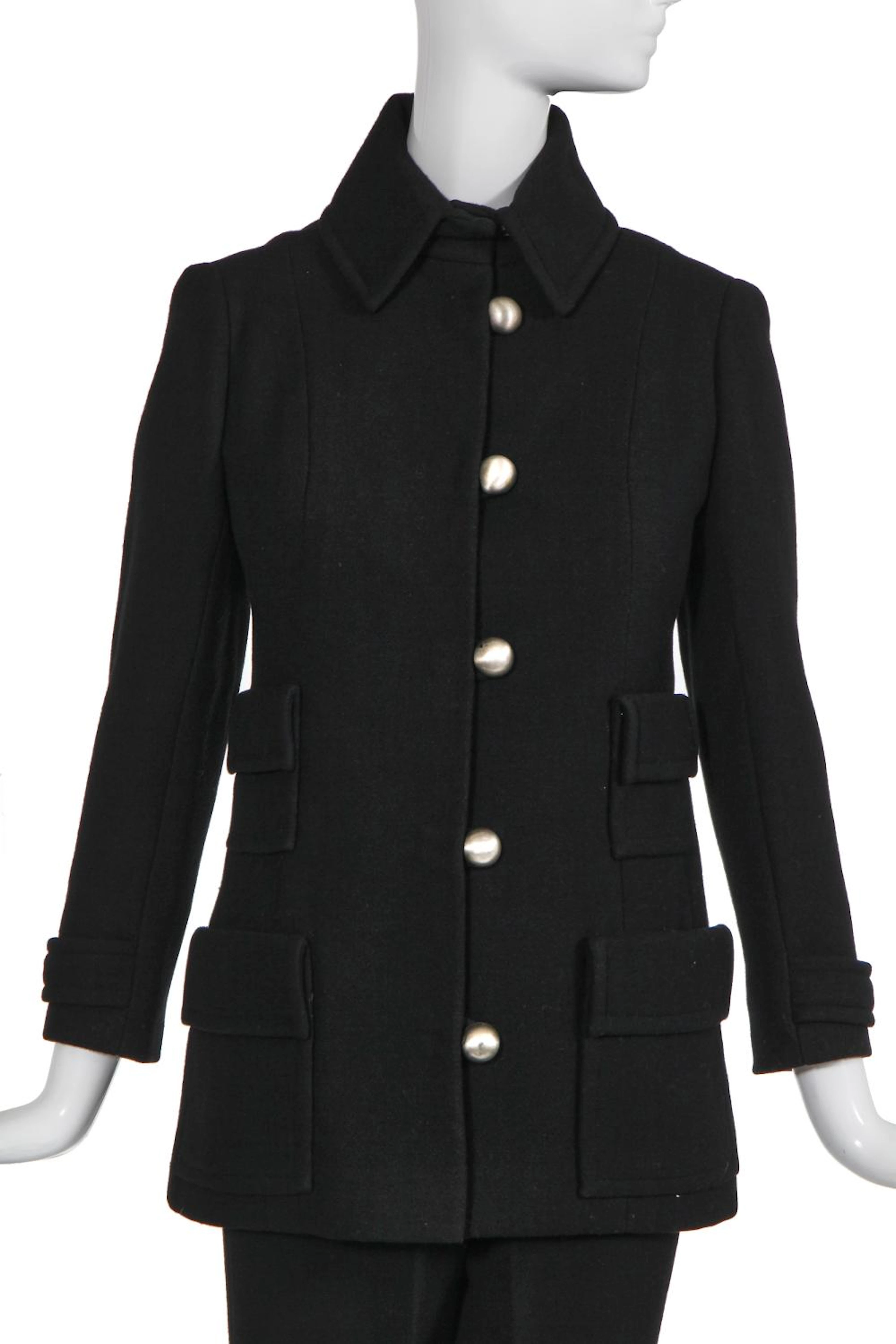 A Christian Dior London trouser suit, 1969-70,