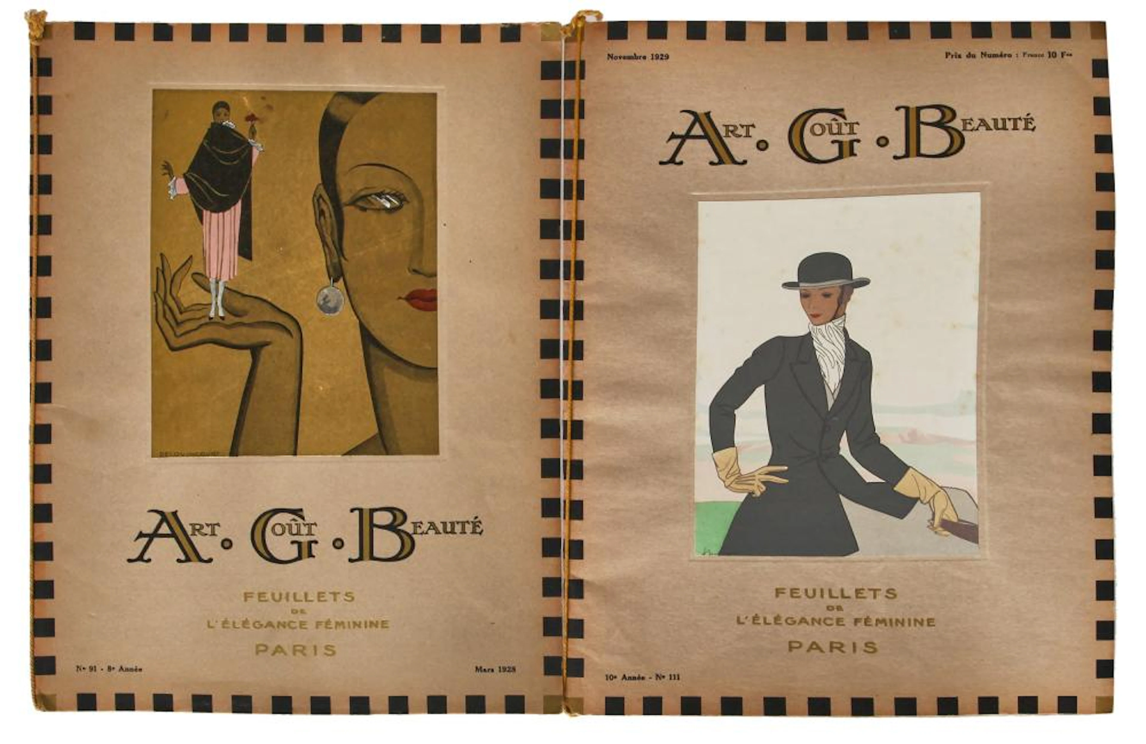31 issues of Art Goût Beauté, 1927-29