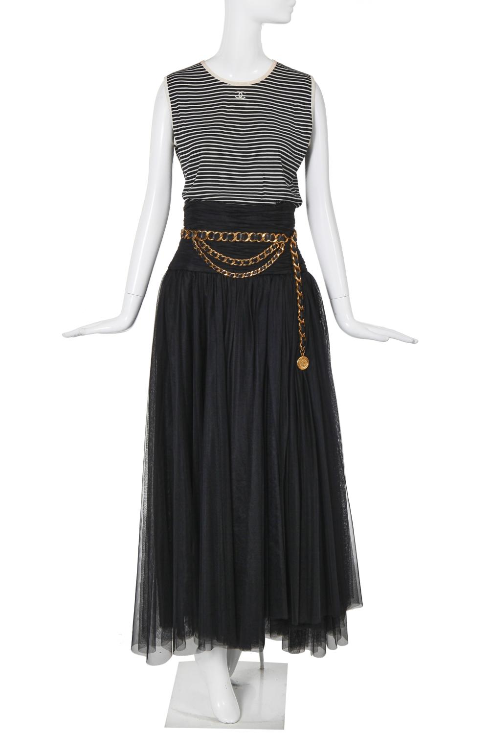 A Chanel evening ensemble, Spring-Summer 1992,