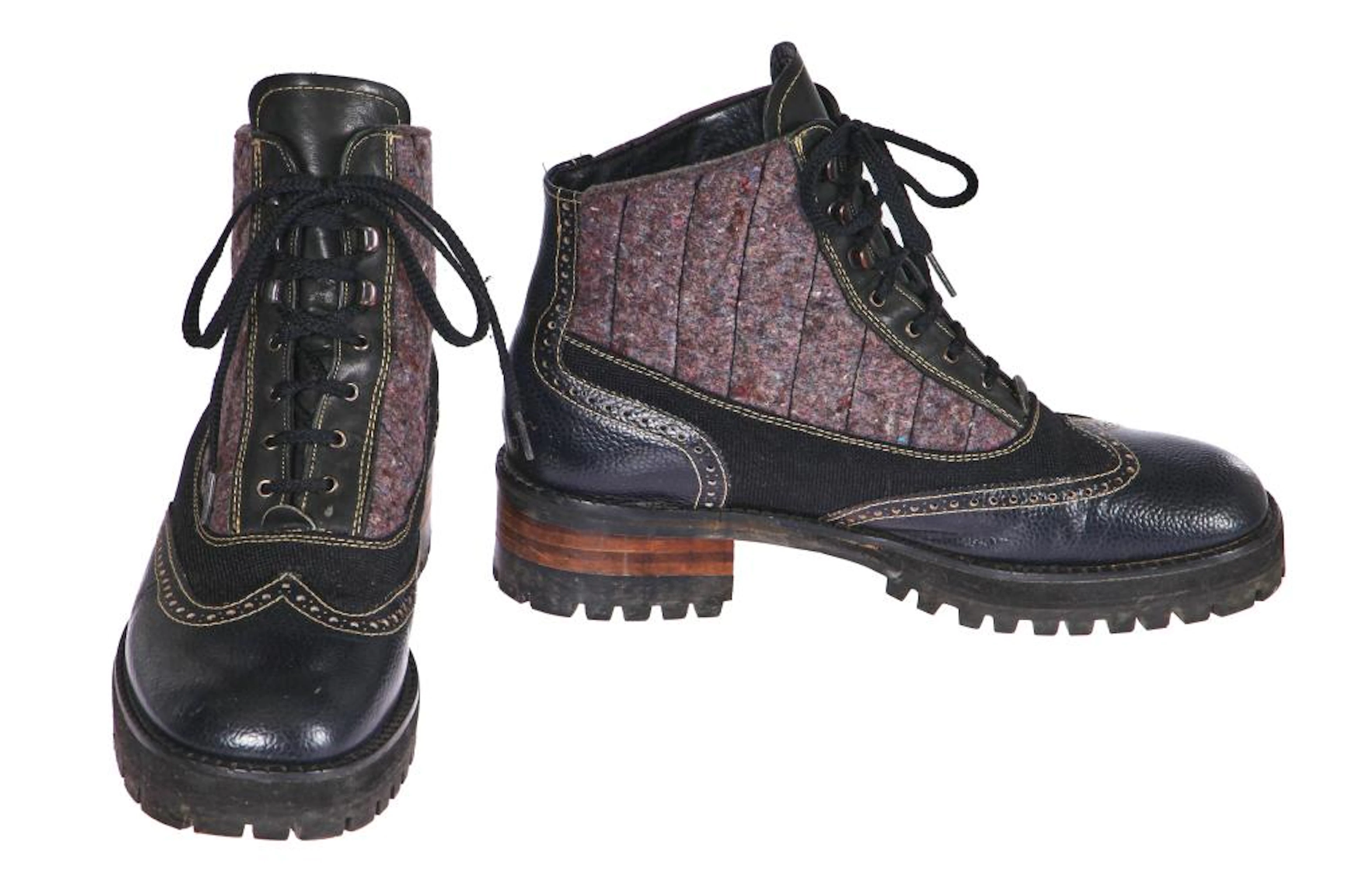A pair of men's Jean Paul Gaultier boots