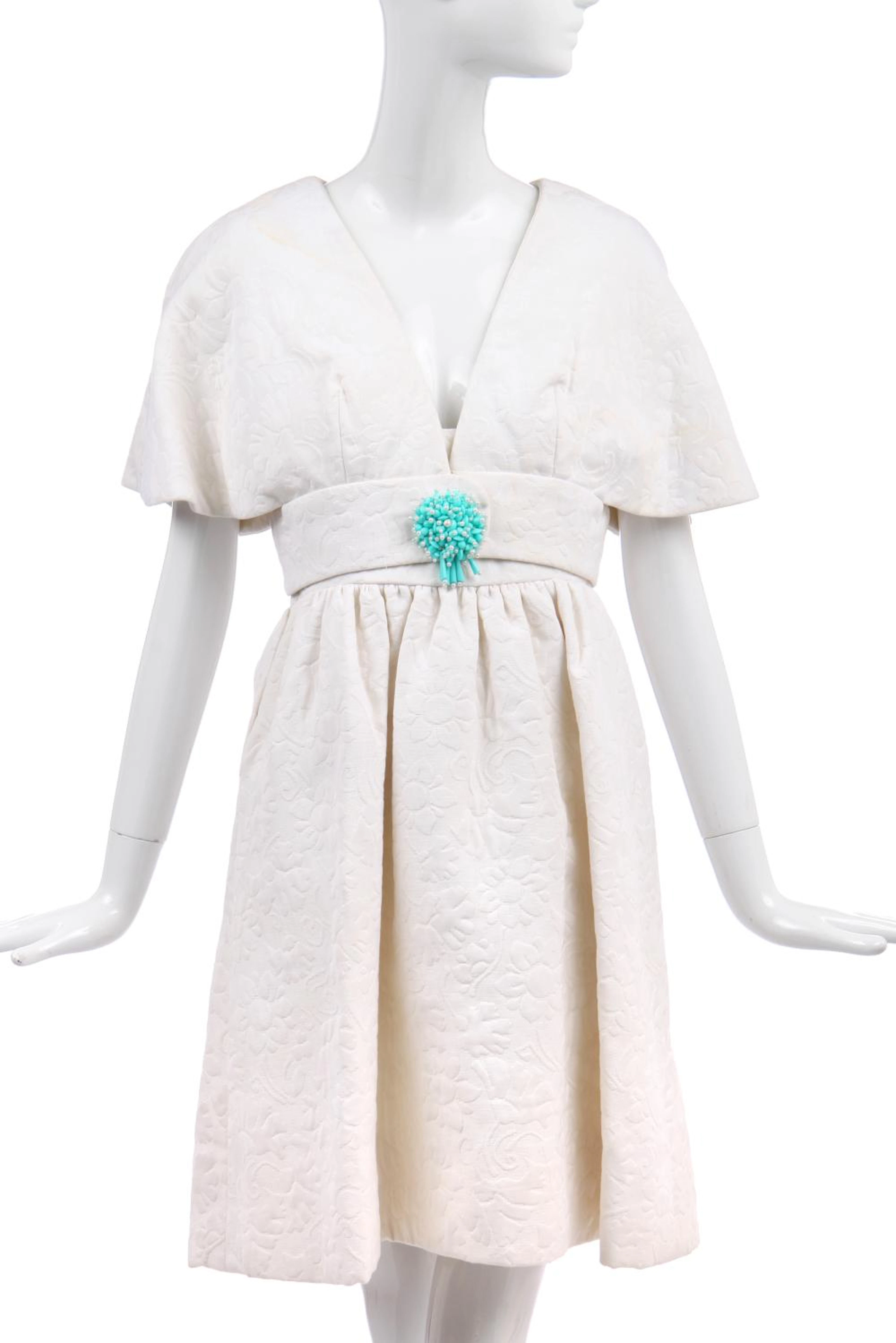 Elizabeth Taylor's Tiziani by Karl Lagerfeld couture cocktail dress, 1967,