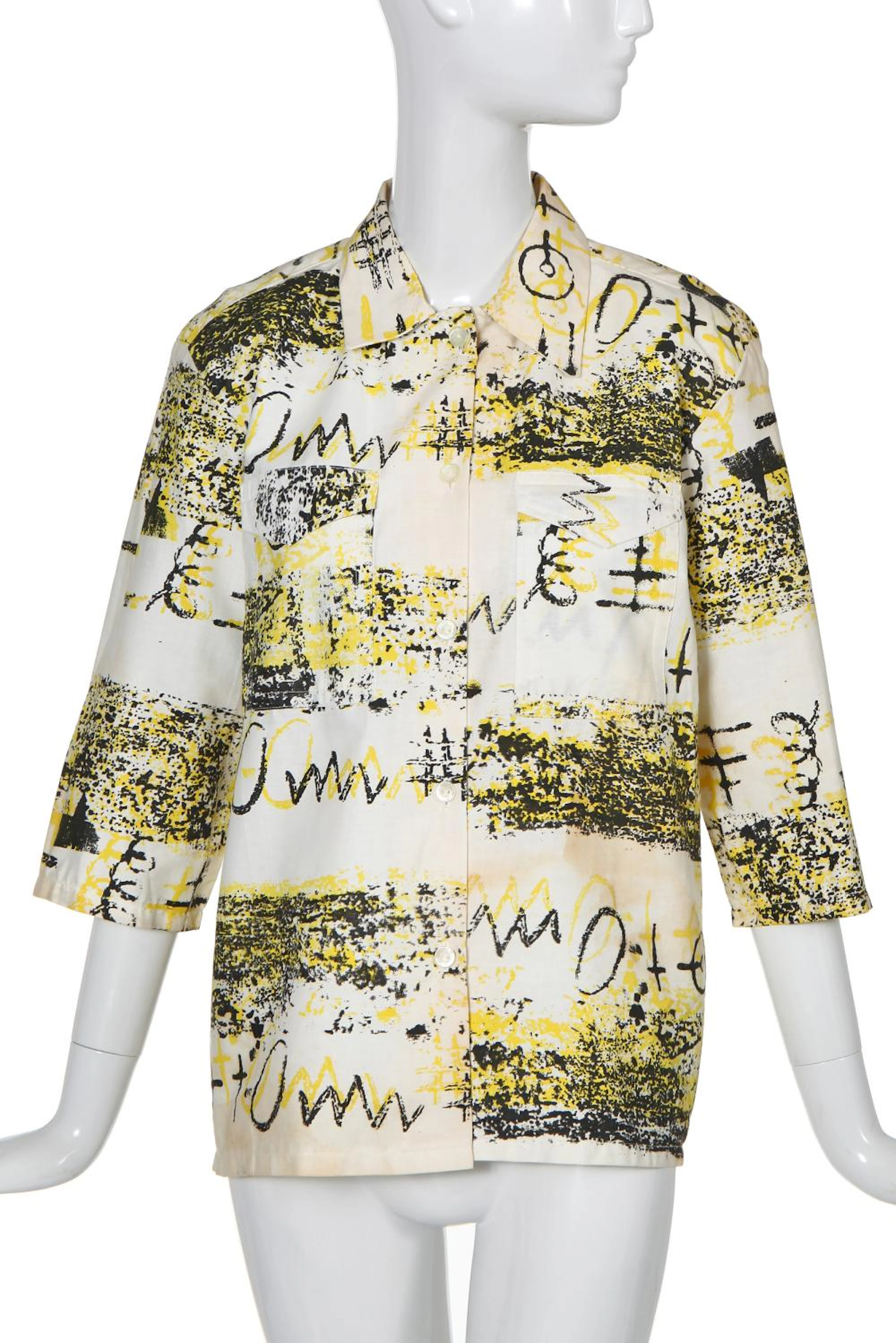 A Sue Clowes 'Hobo' print shirt 'Culture Club' collection, 1980-83