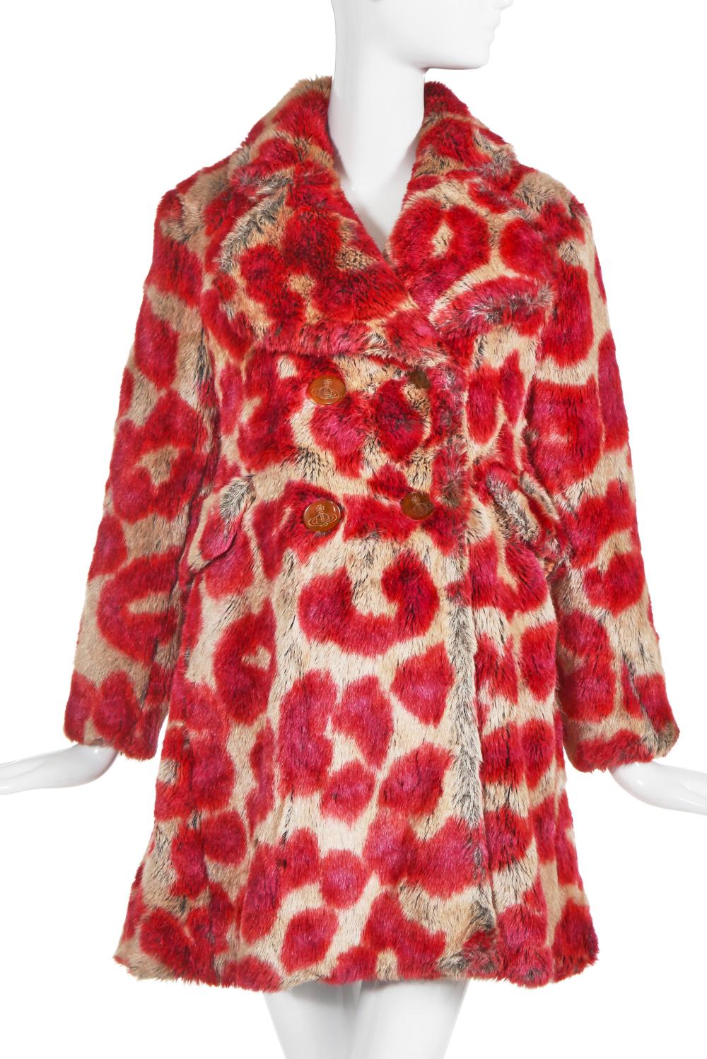A Vivienne Westwood faux fur coat