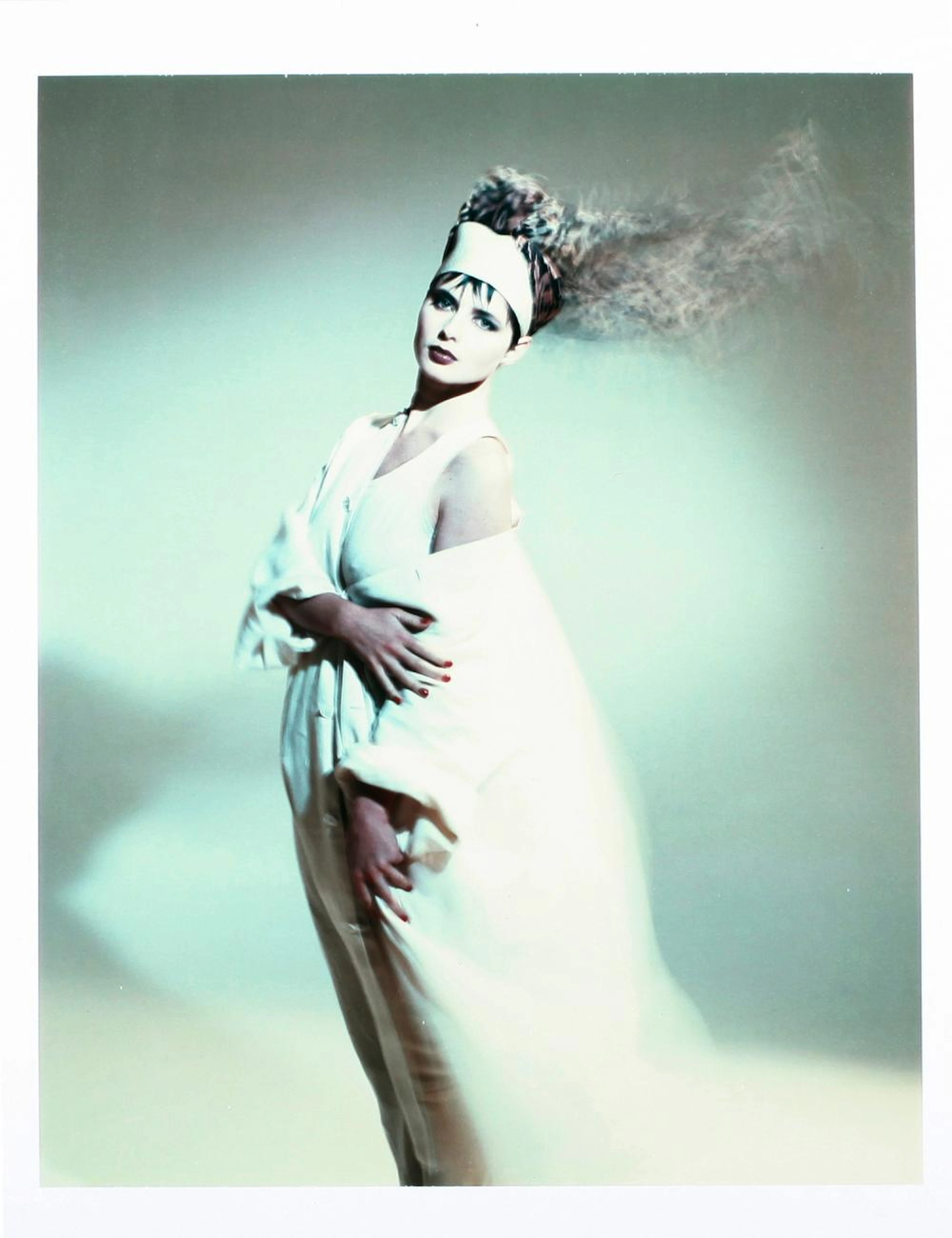 Paolo Roversi unique polaroid print of Isabella Rossellini, probably 1985,
