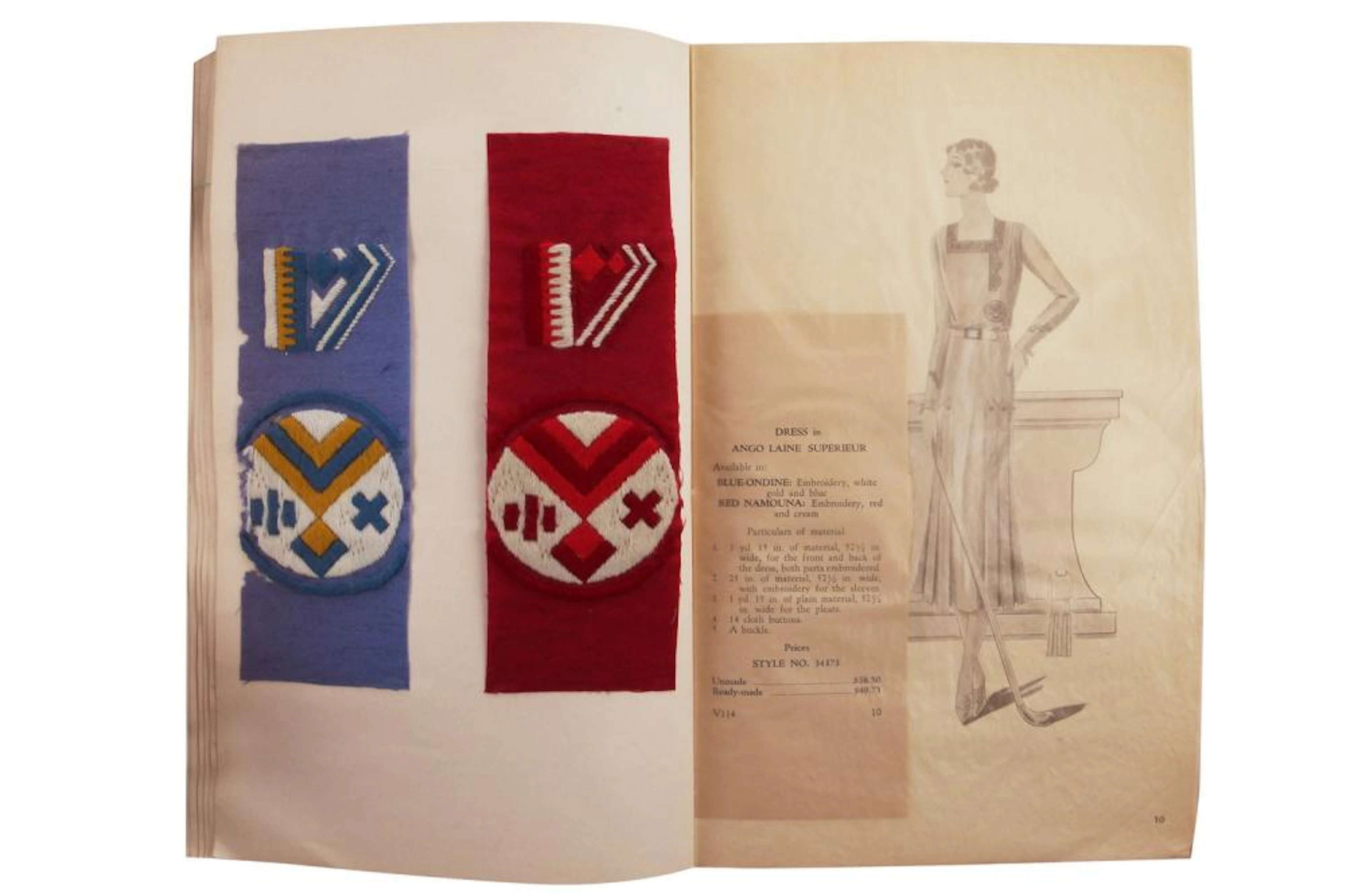 'Broderies Universelles', circa 1929,
