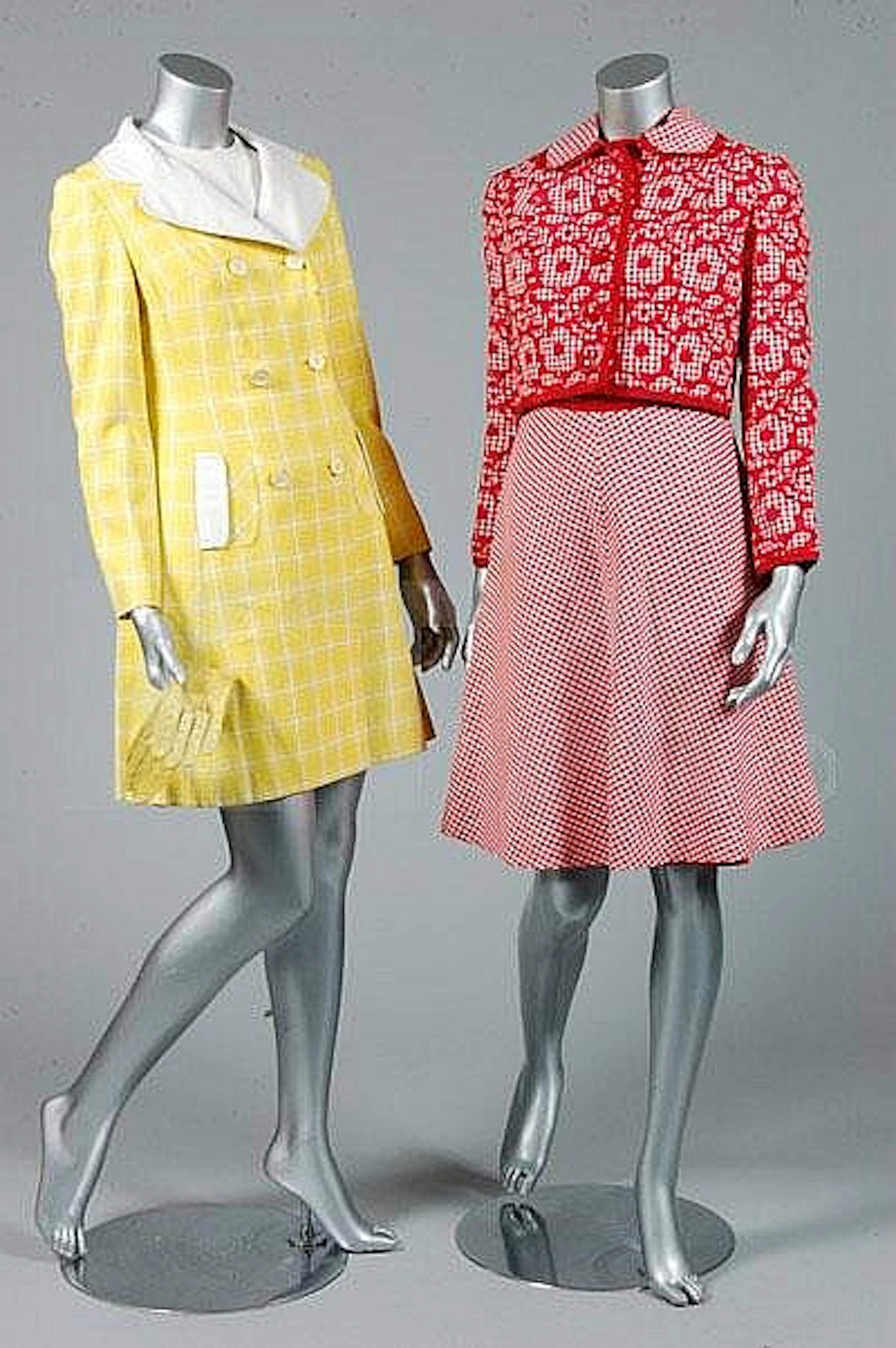 Three summery suits and cocktail wear, 1960s-early