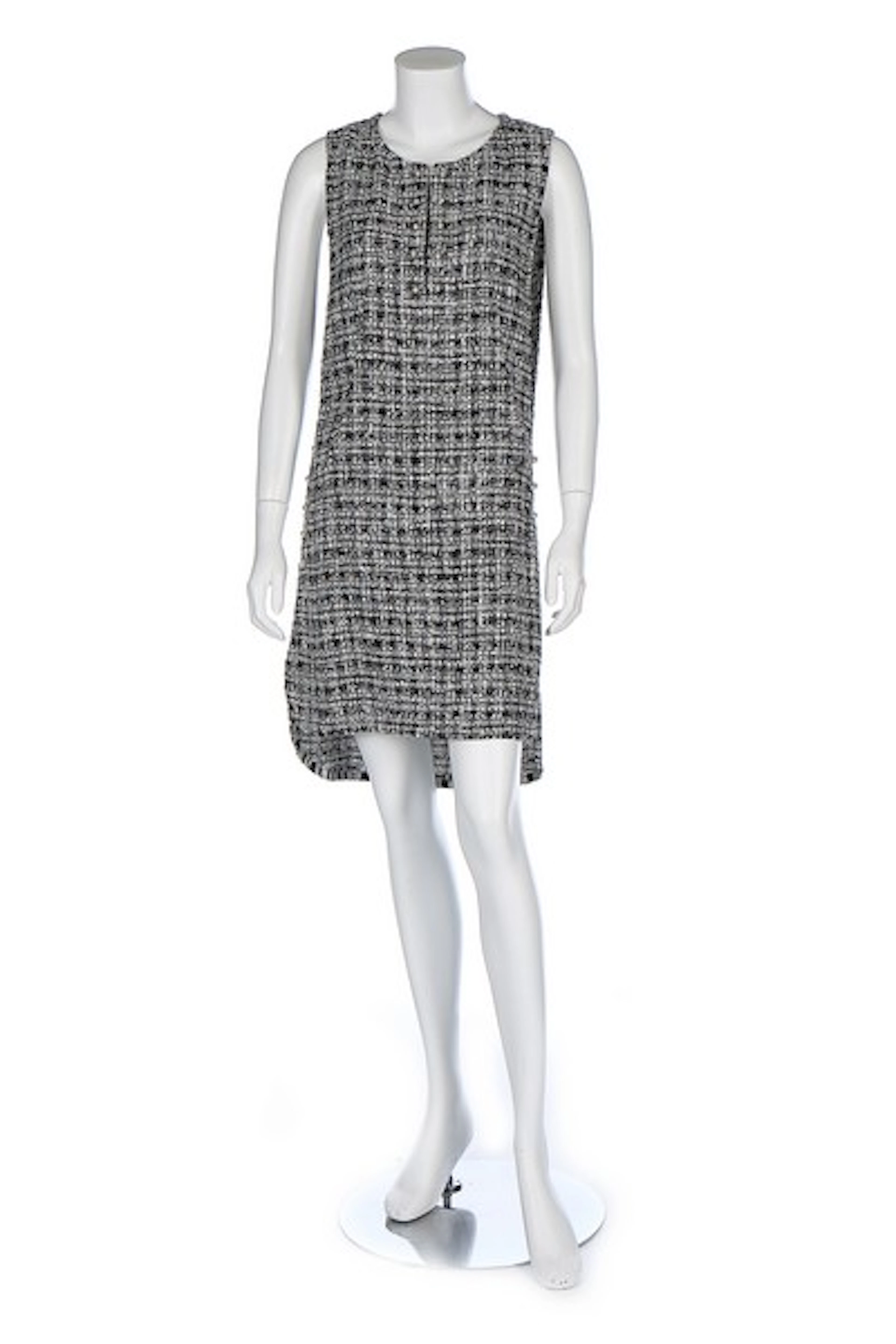 A group of Chanel summer separates, comprising a black and white tweed tuni