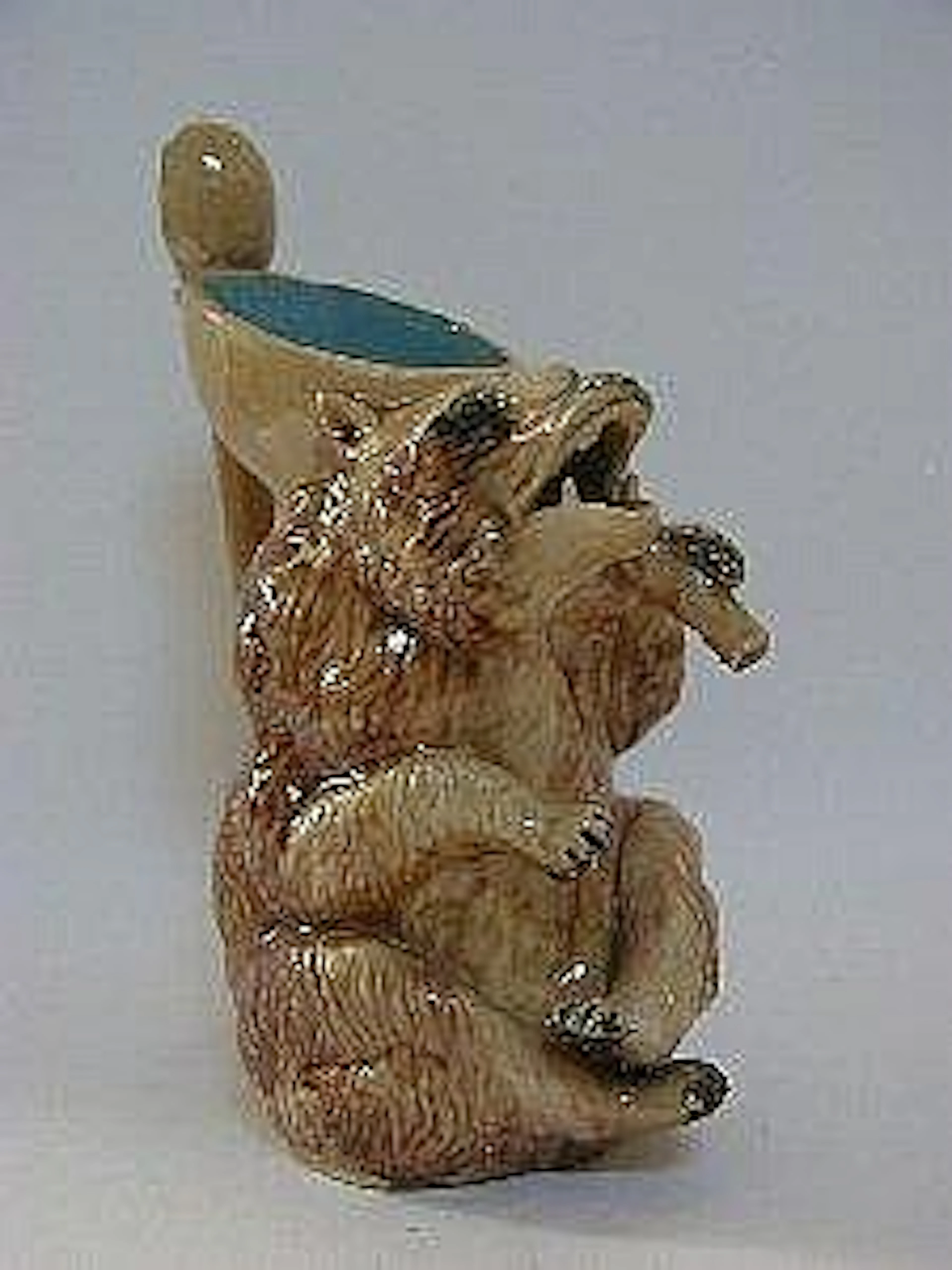A MAJOLICA JUG