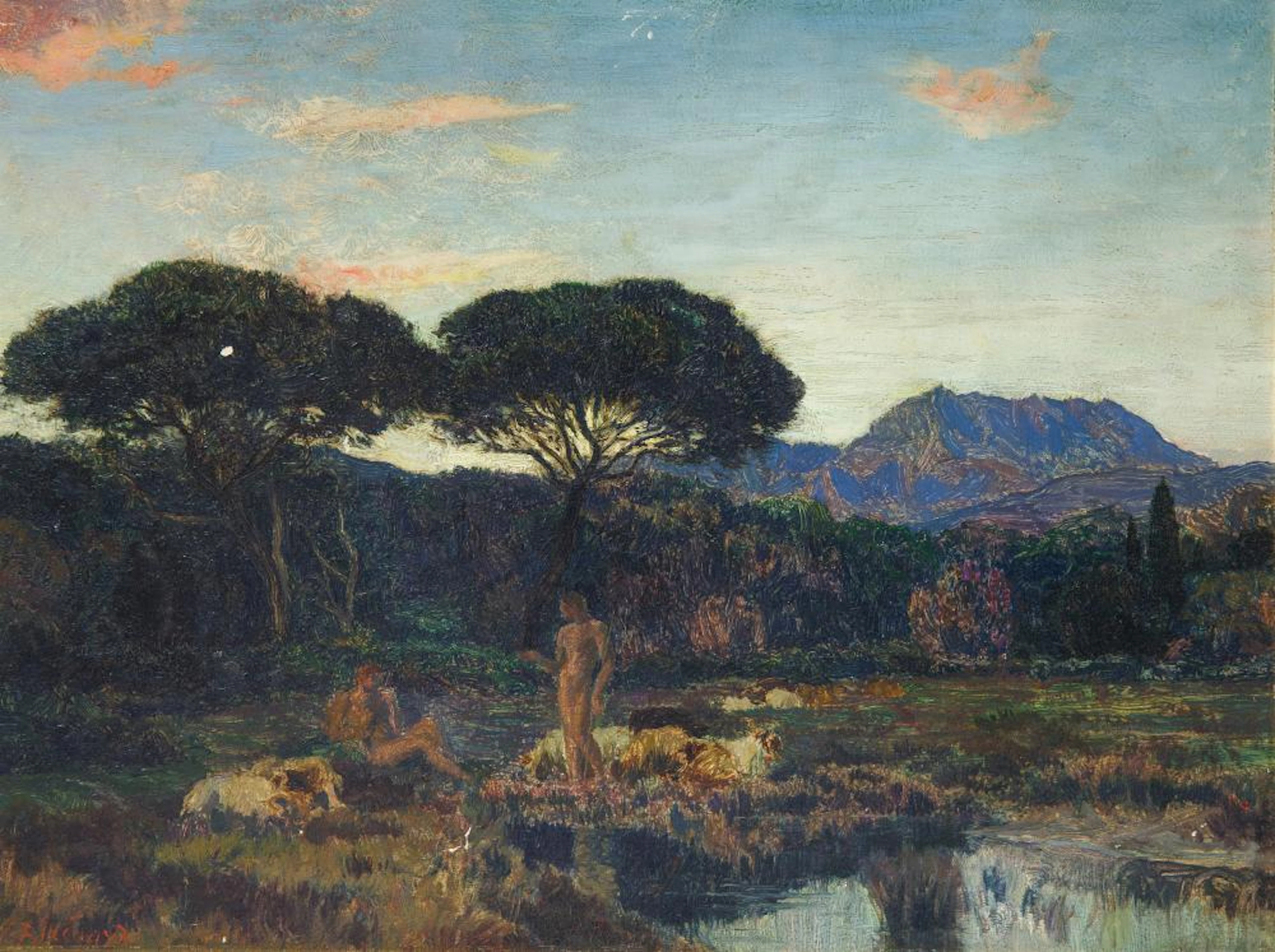 EMILE RENE MENARD (FRENCH 1861/62-1930)