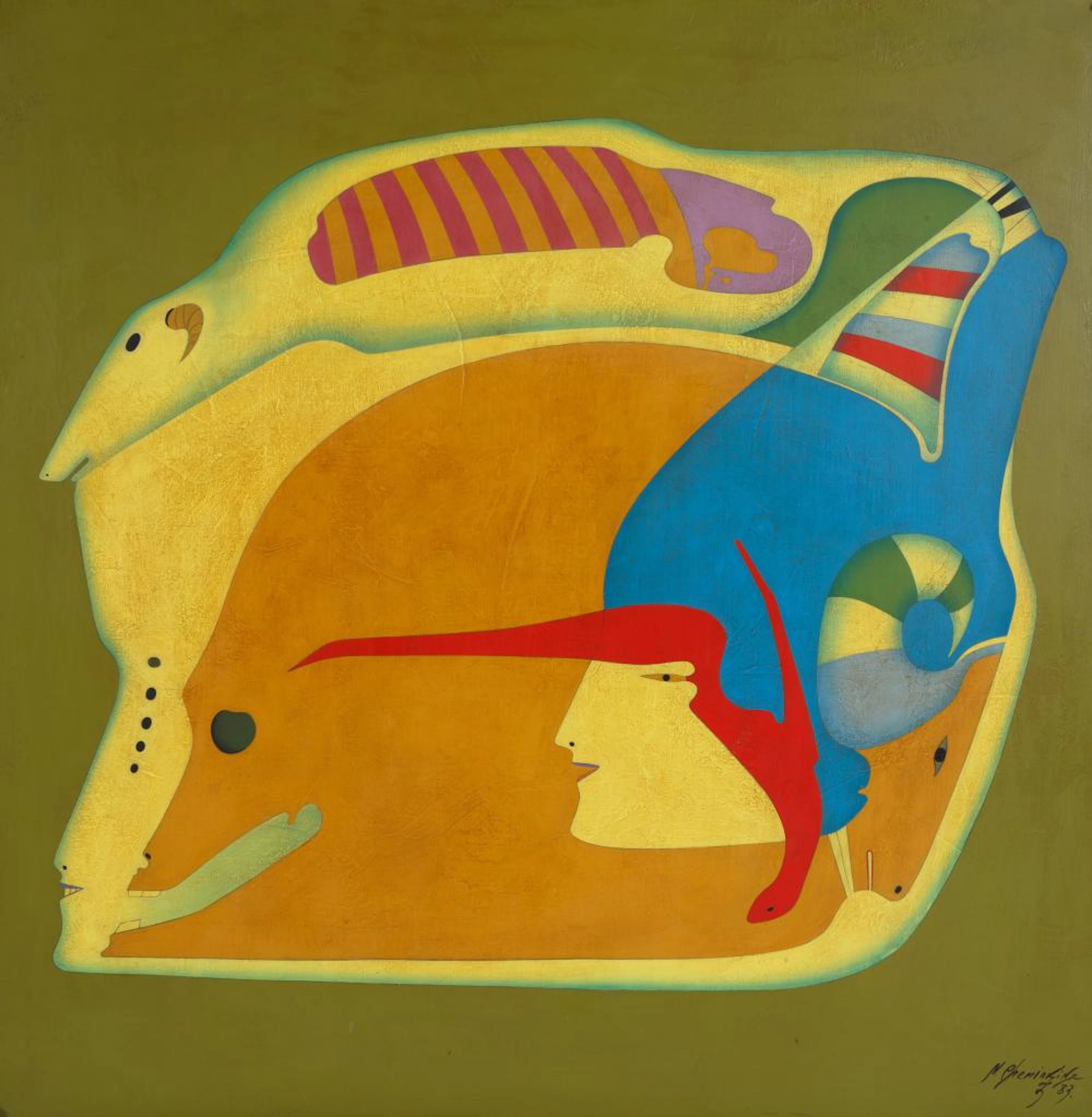 MIKHAIL CHEMIAKIN (RUSSIAN B. 1943)