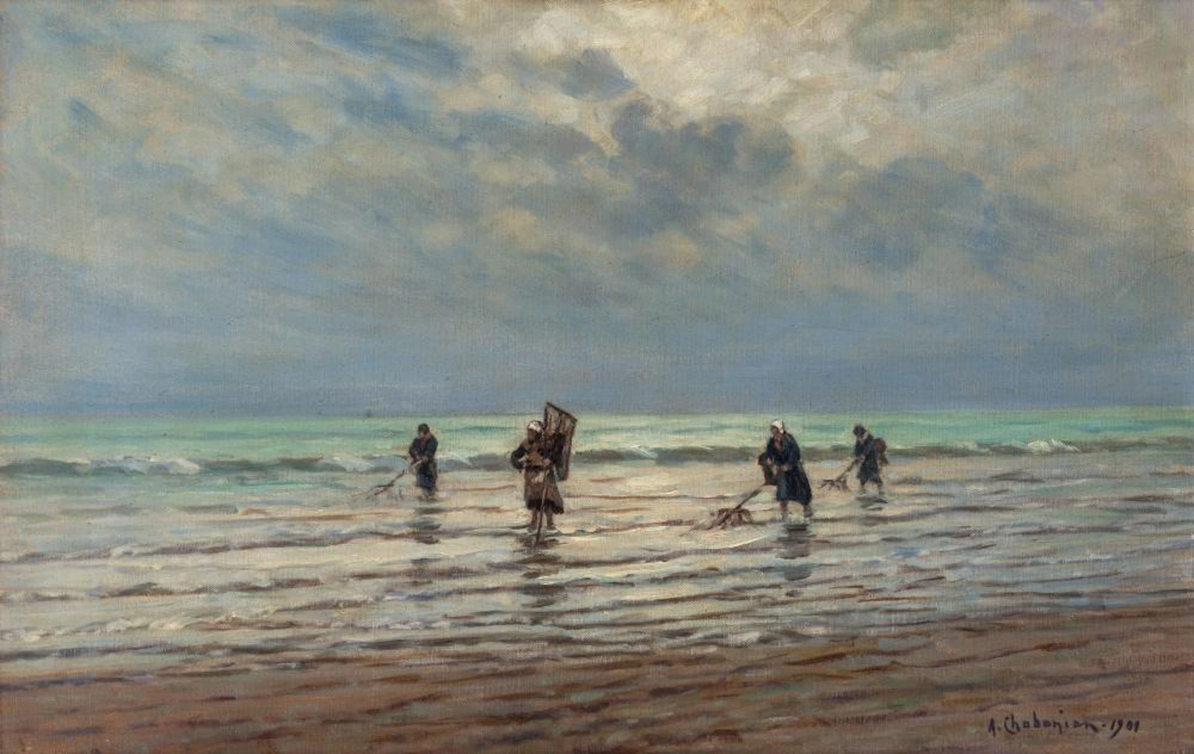 ARSENE CHABANIAN (ARMENIAN-FRENCH 1864-1949)