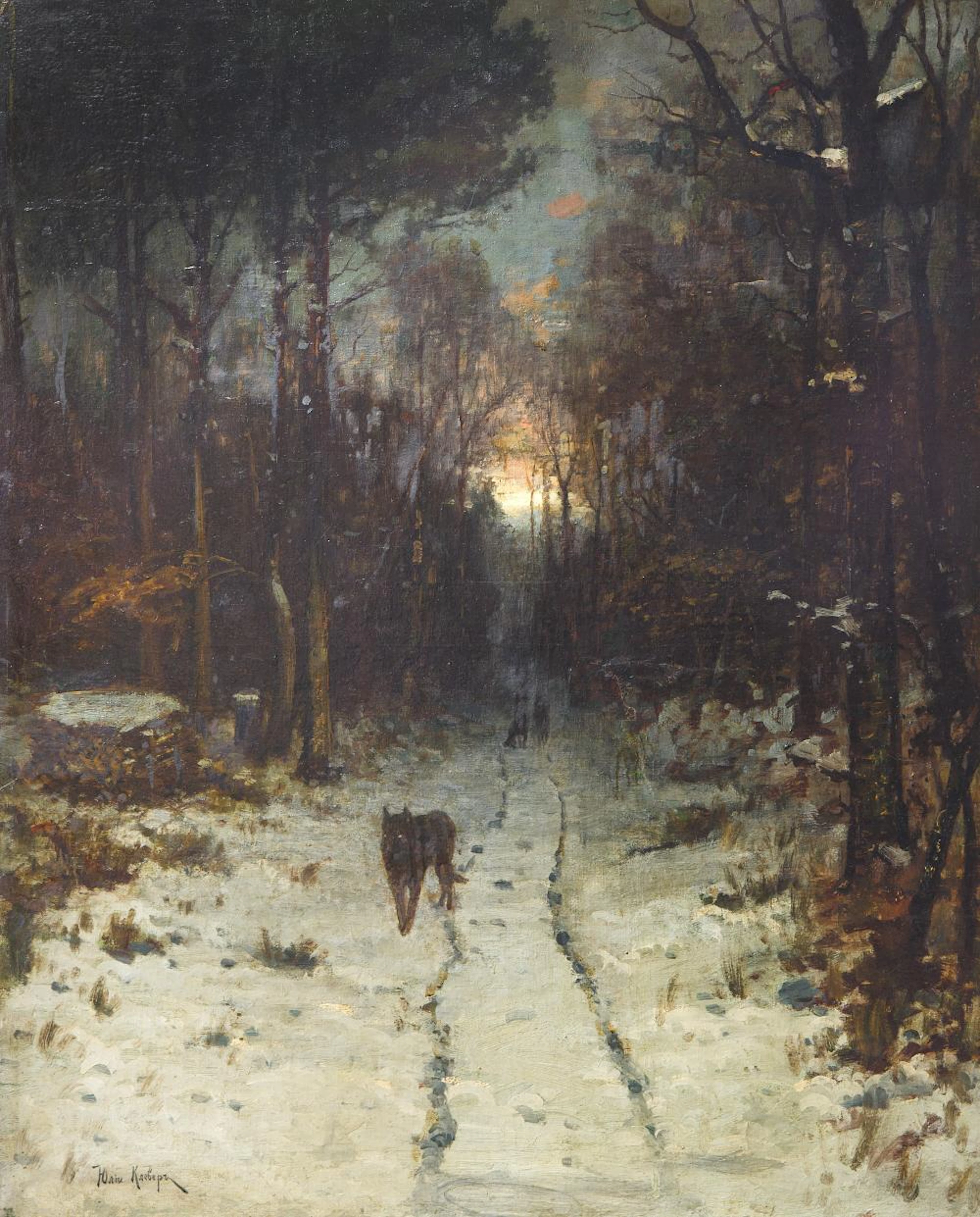 JULIUS VON KLEVER (GERMAN-RUSSIAN 1850-1924)