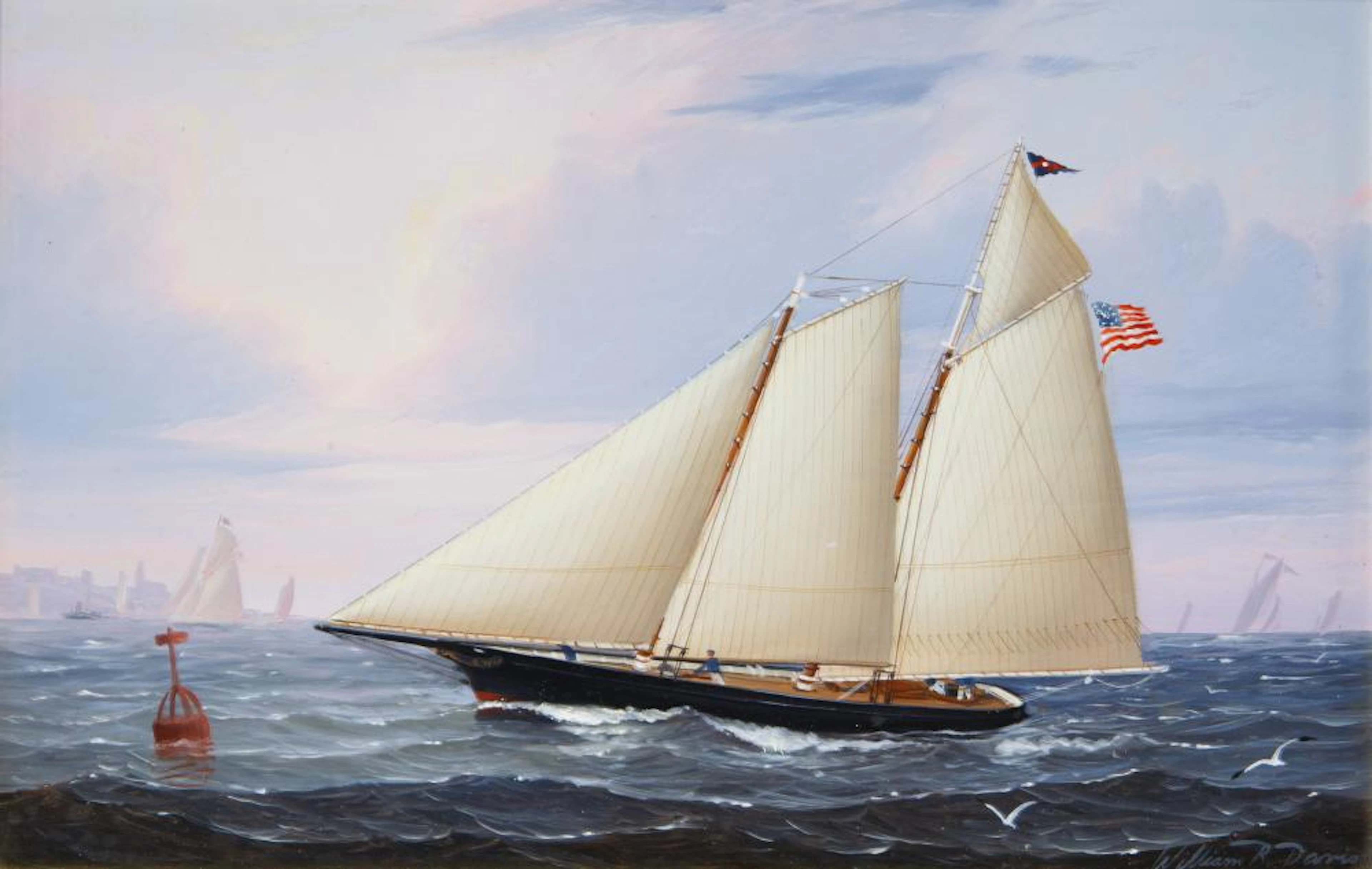 WILLIAM ROBERT DAVIS (AMERICAN B. 1952)