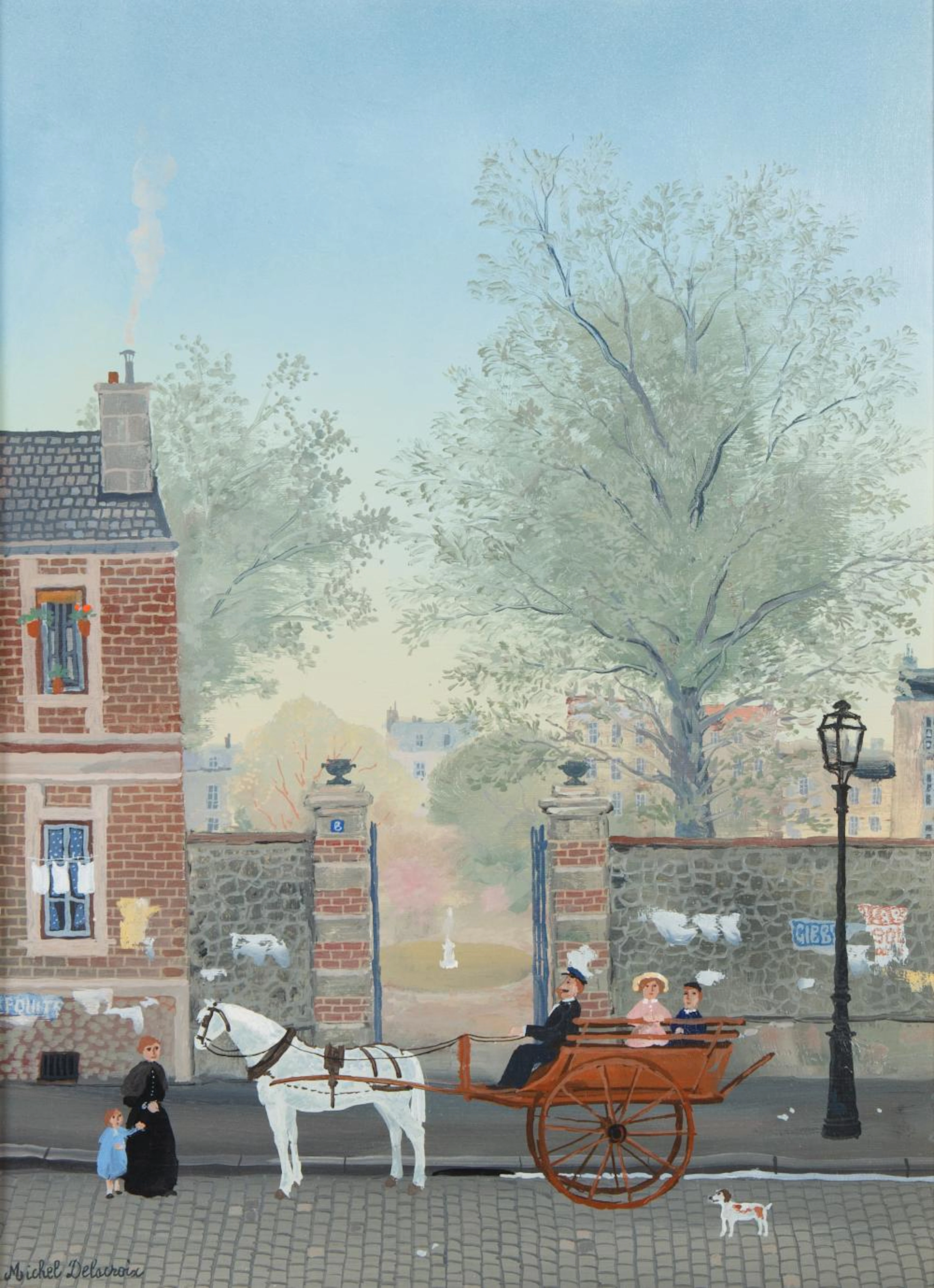 MICHEL DELACROIX (FRENCH B. 1933)