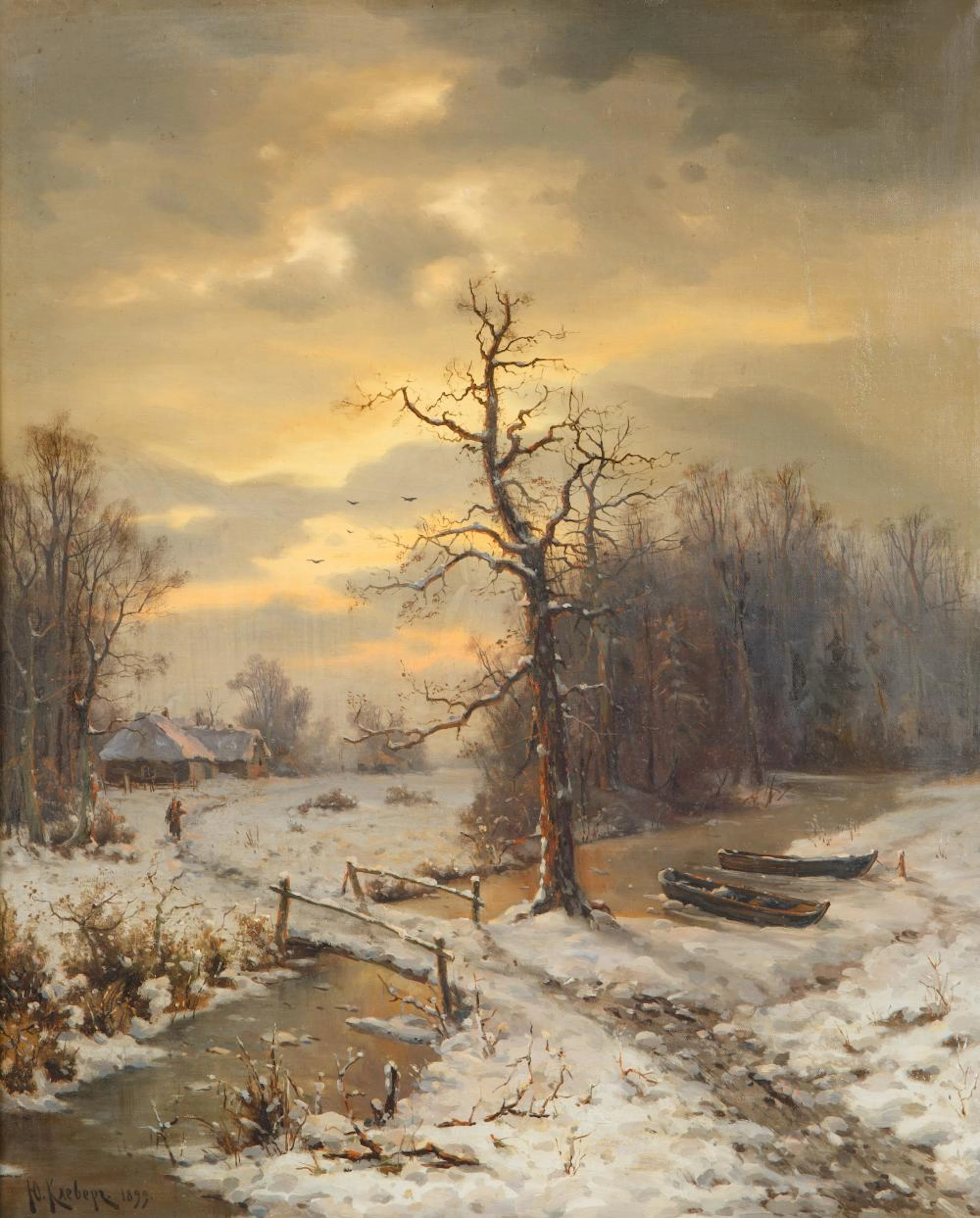JULIUS VON KLEVER (GERMAN-RUSSIAN 1850-1924)