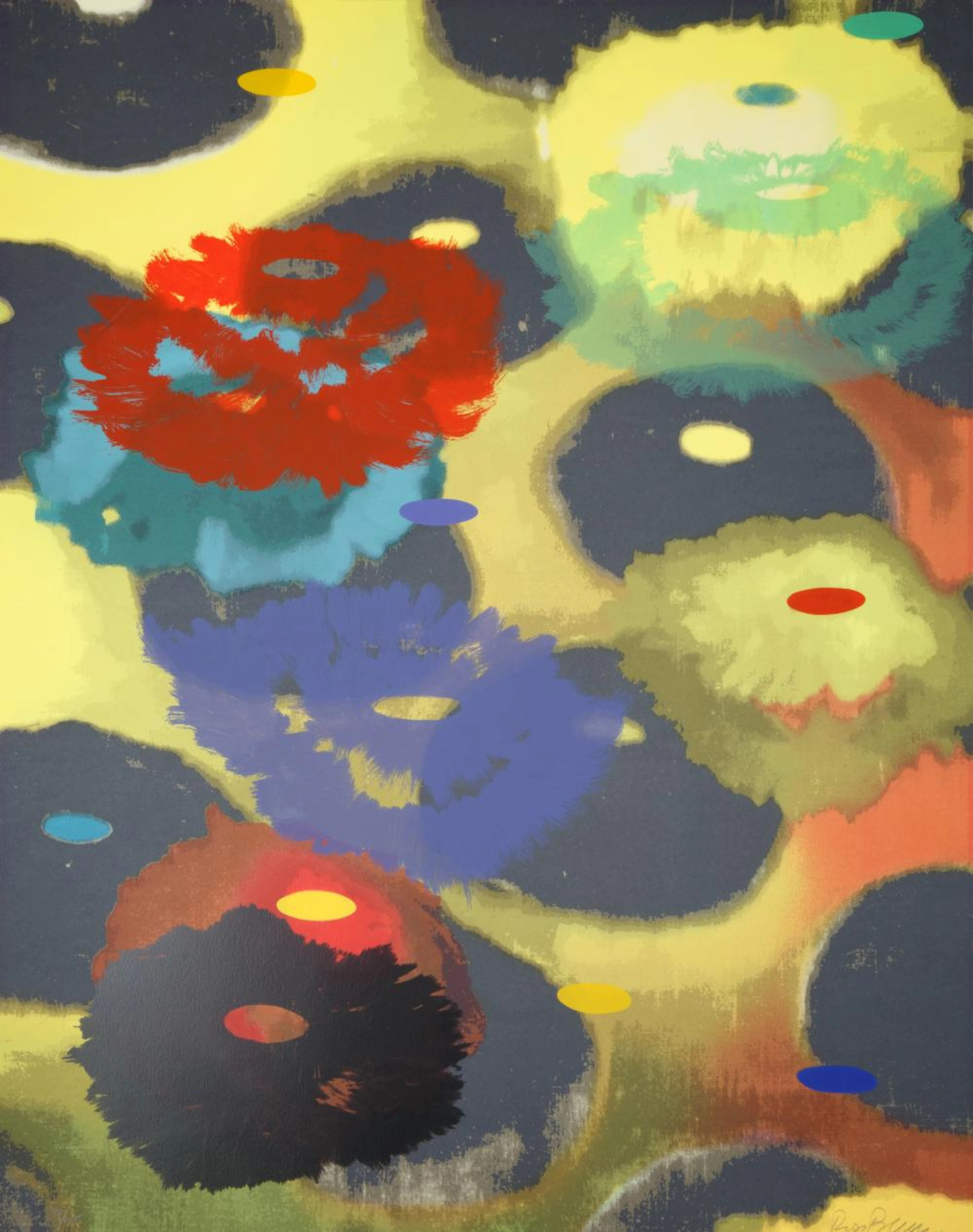 ROSS BLECKNER (AMERICAN B.1949)