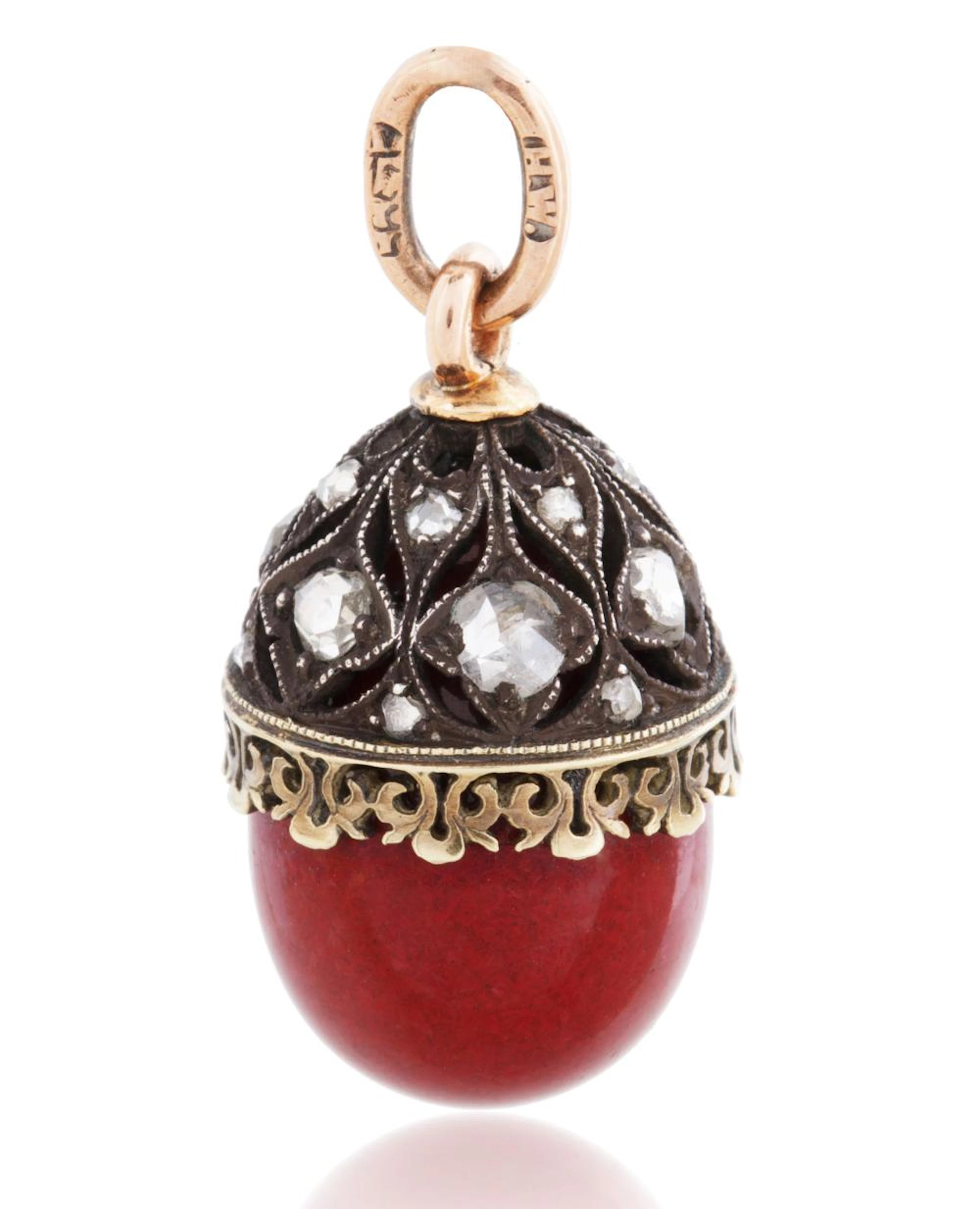 A 1896-1908 FABERGE PURPURINE