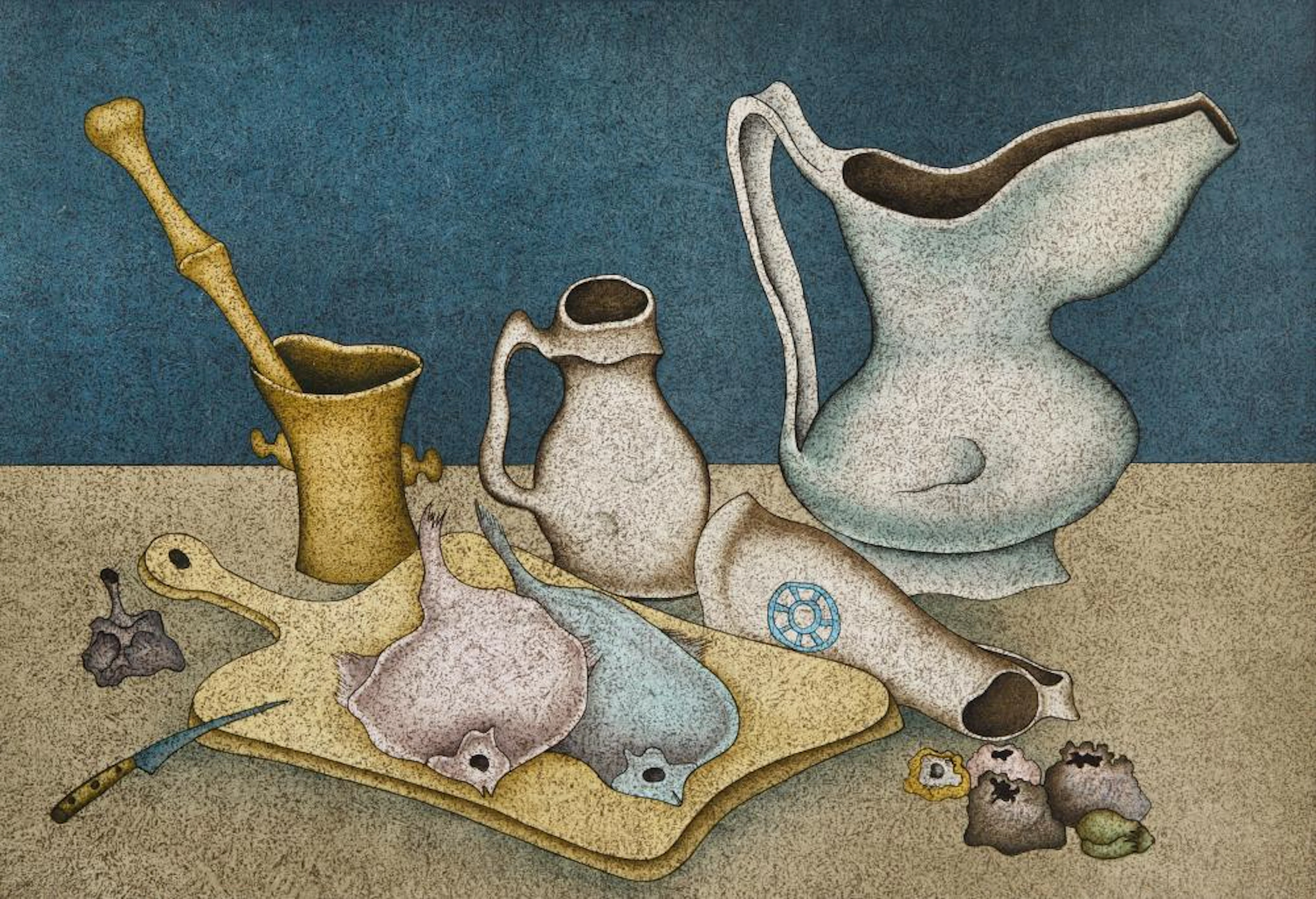 MIKHAIL CHEMIAKIN (RUSSIAN B. 1943)