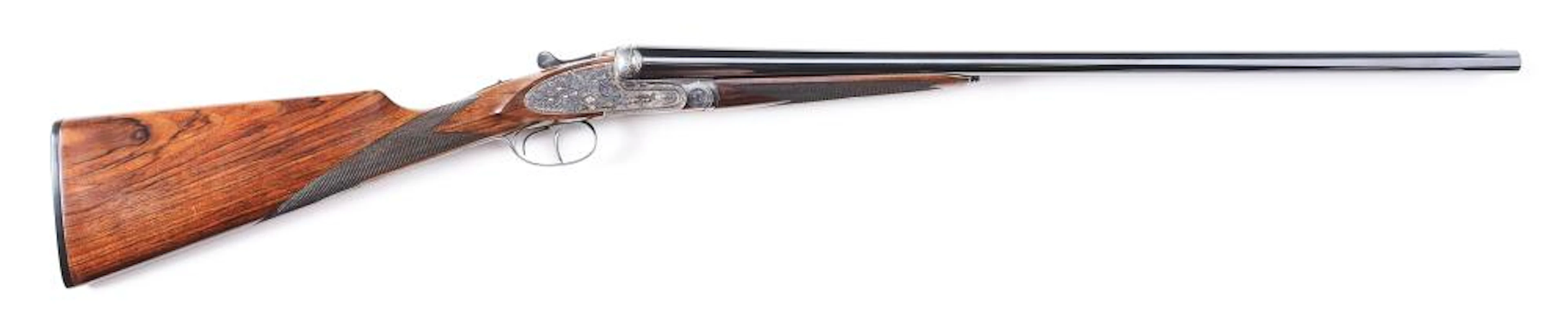 (M) ARRIETTA MODEL 557 SIDE BY SIDE SHOTGUN.
