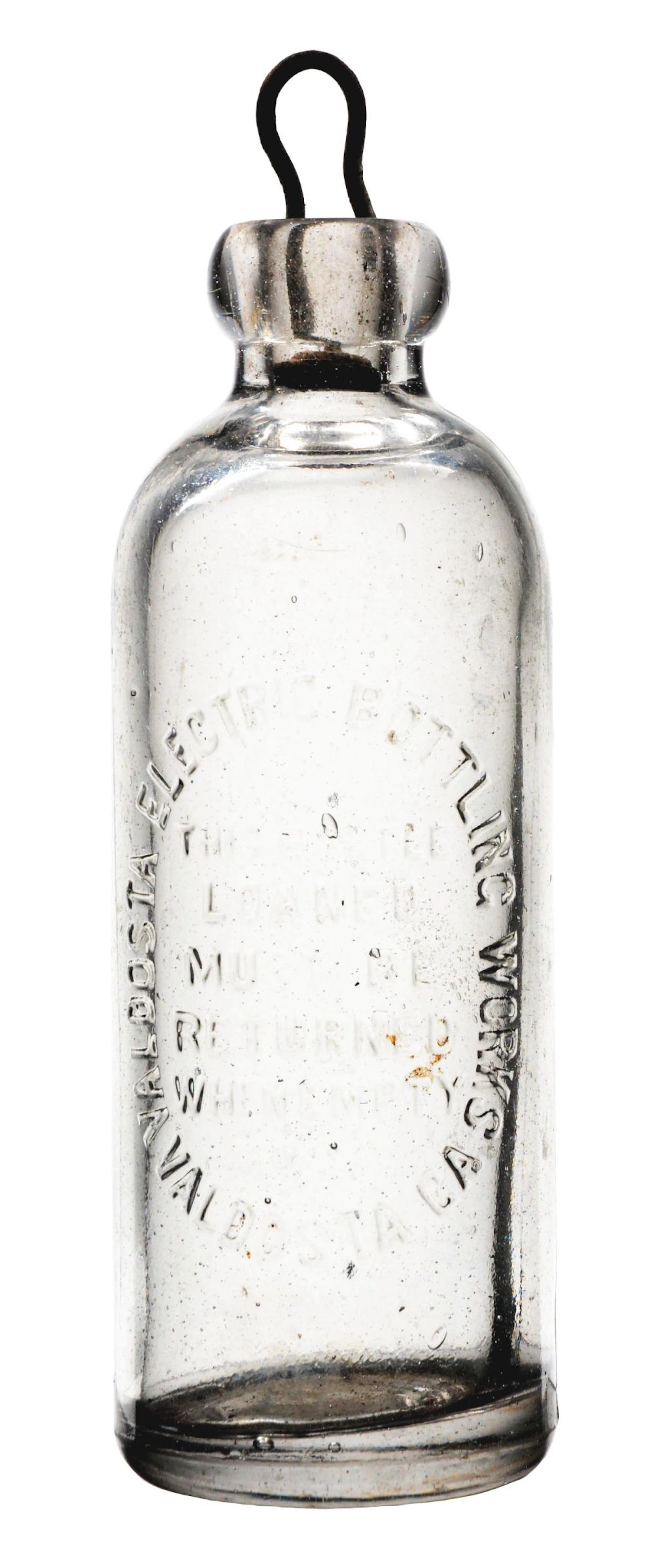 EARLY HUTCHINSON COCA-COLA BOTTLE.