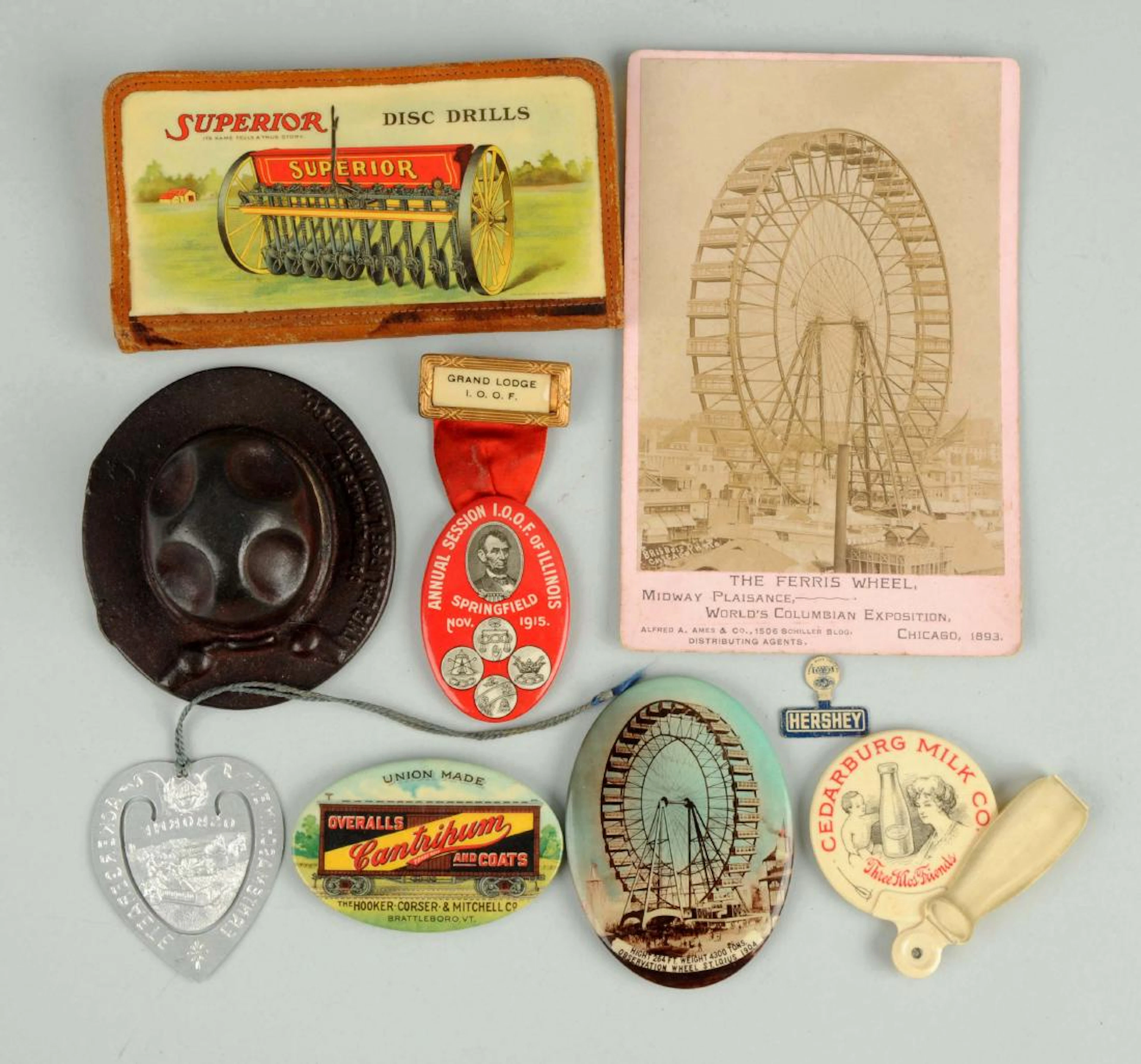 Lot Of 9: Agriculture Advertising Related Pieces.