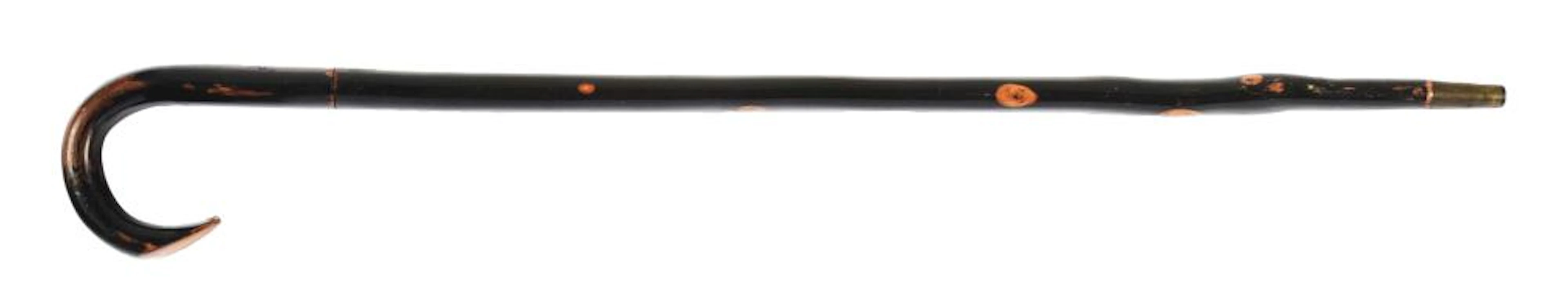 ANTIQUE GADGET SHEPARD'S CROOK SWORD CANE.