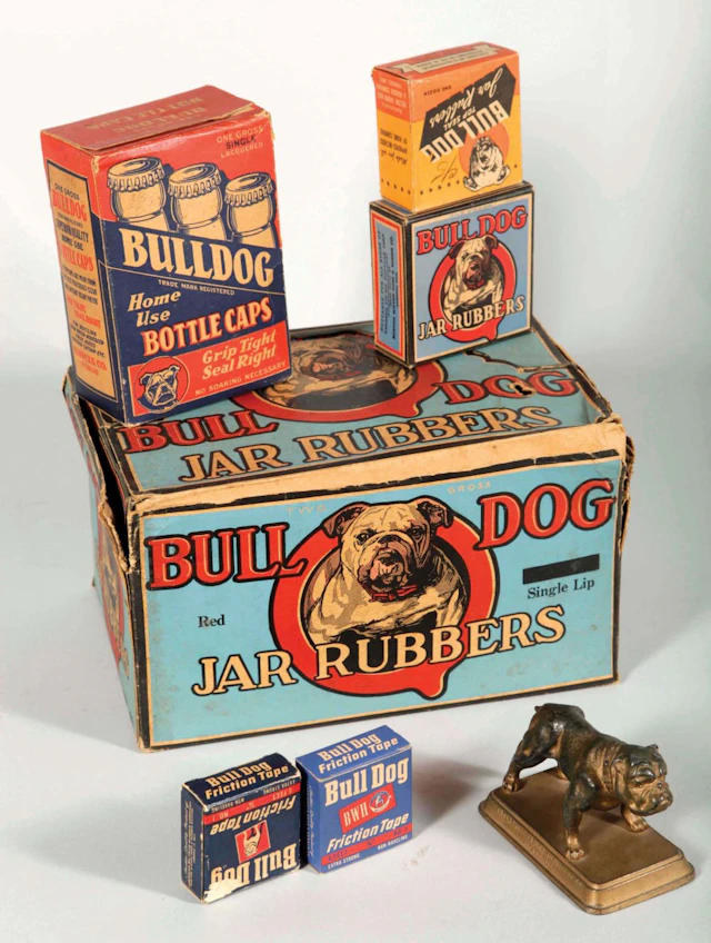 Lot Of 7: Bulldog Products.