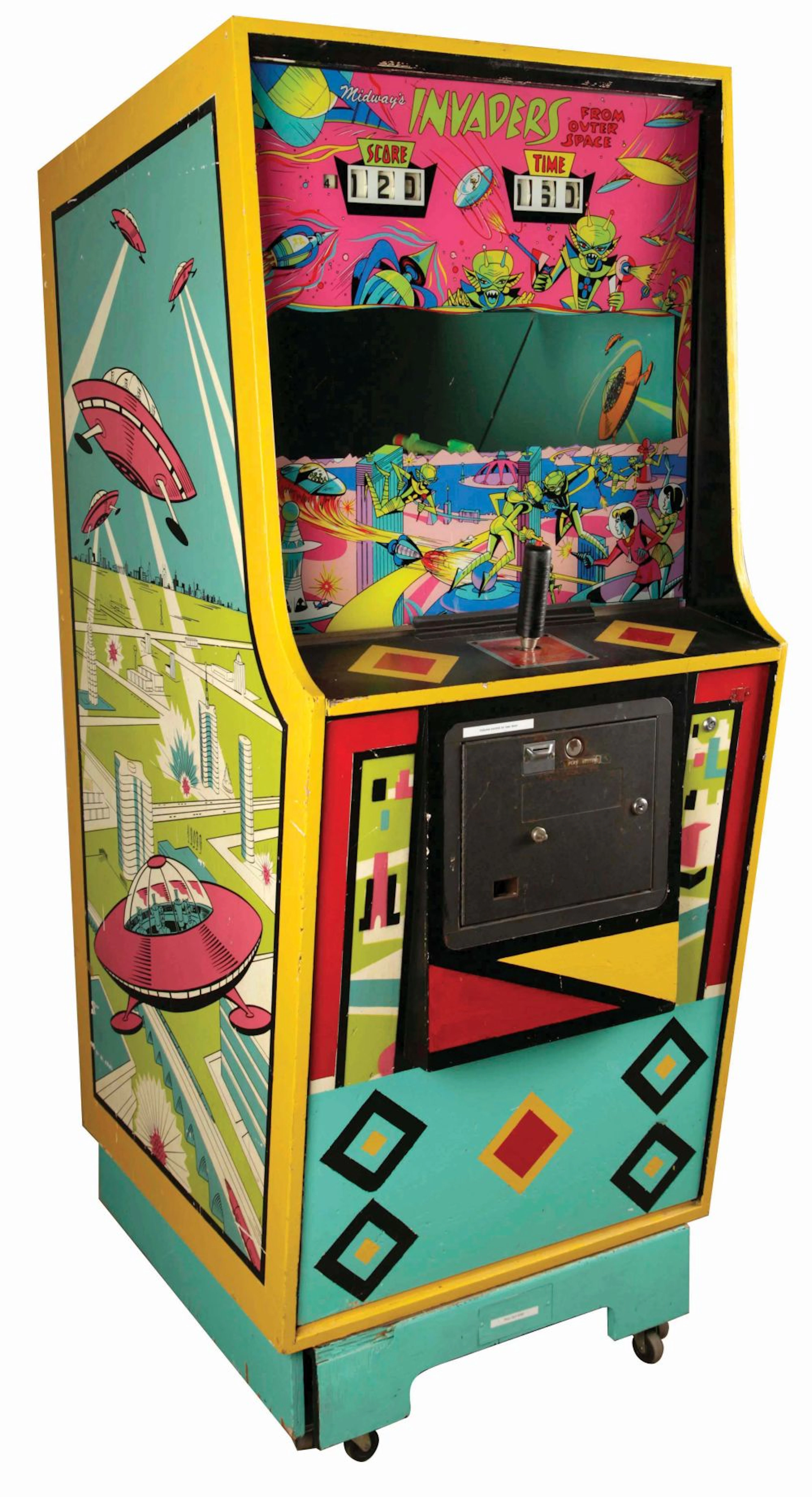 25¢ Midways Invaders From Outer Space Arcade Game.