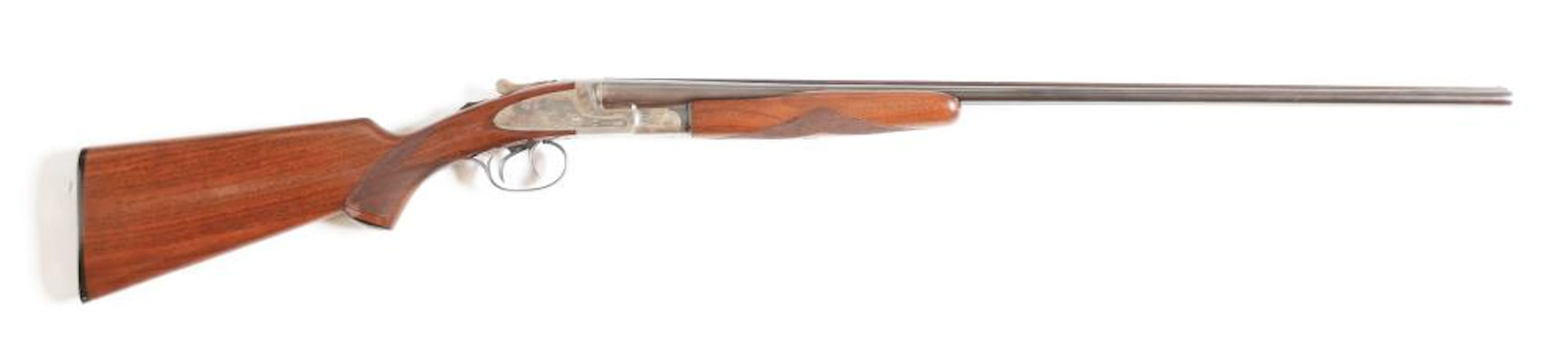 (C) L. C. SMITH SIDE BY SIDE SHOTGUN.