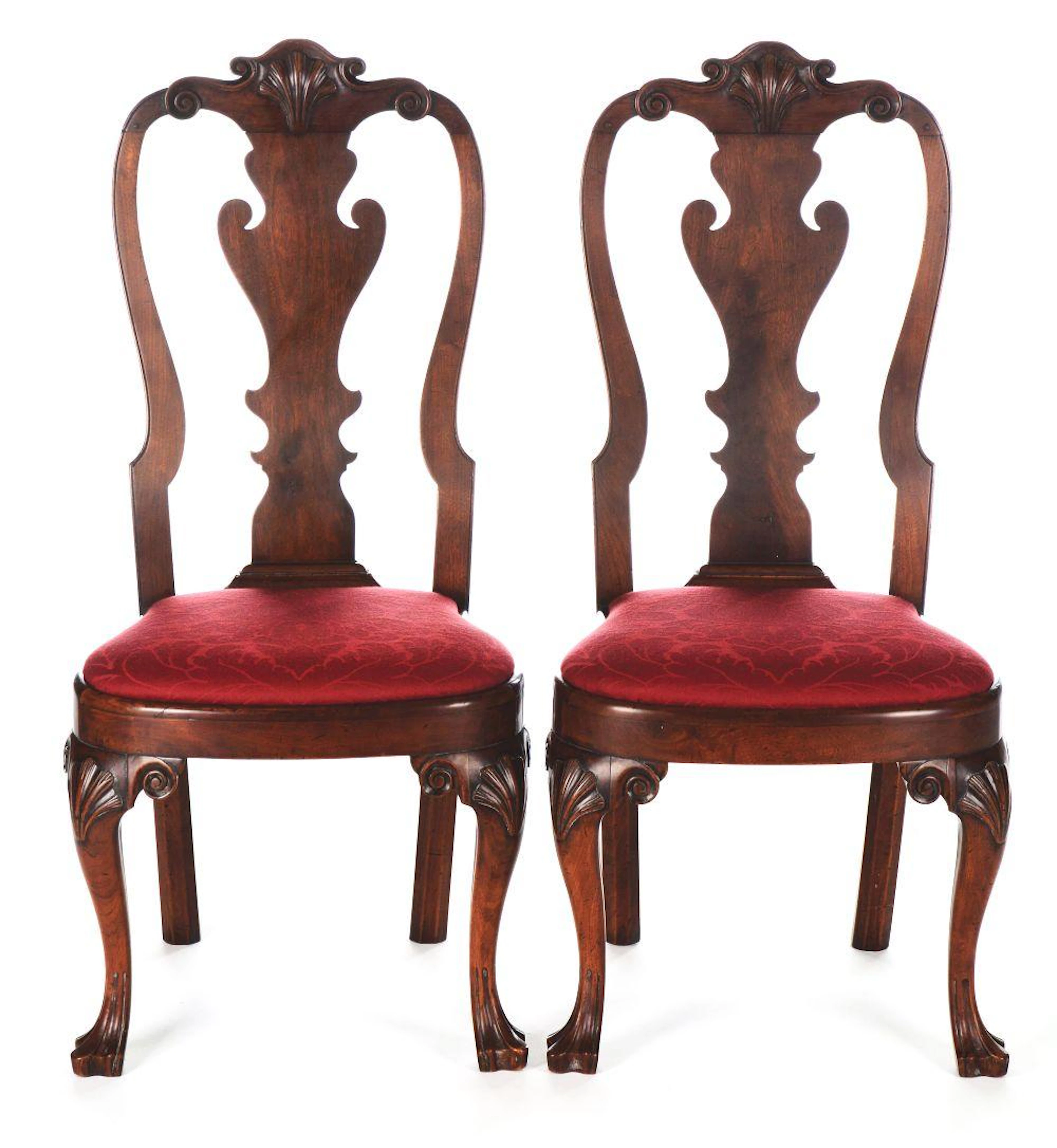 QUEEN ANNE SIDE CHAIRS, PHILADELPHIA, 1740