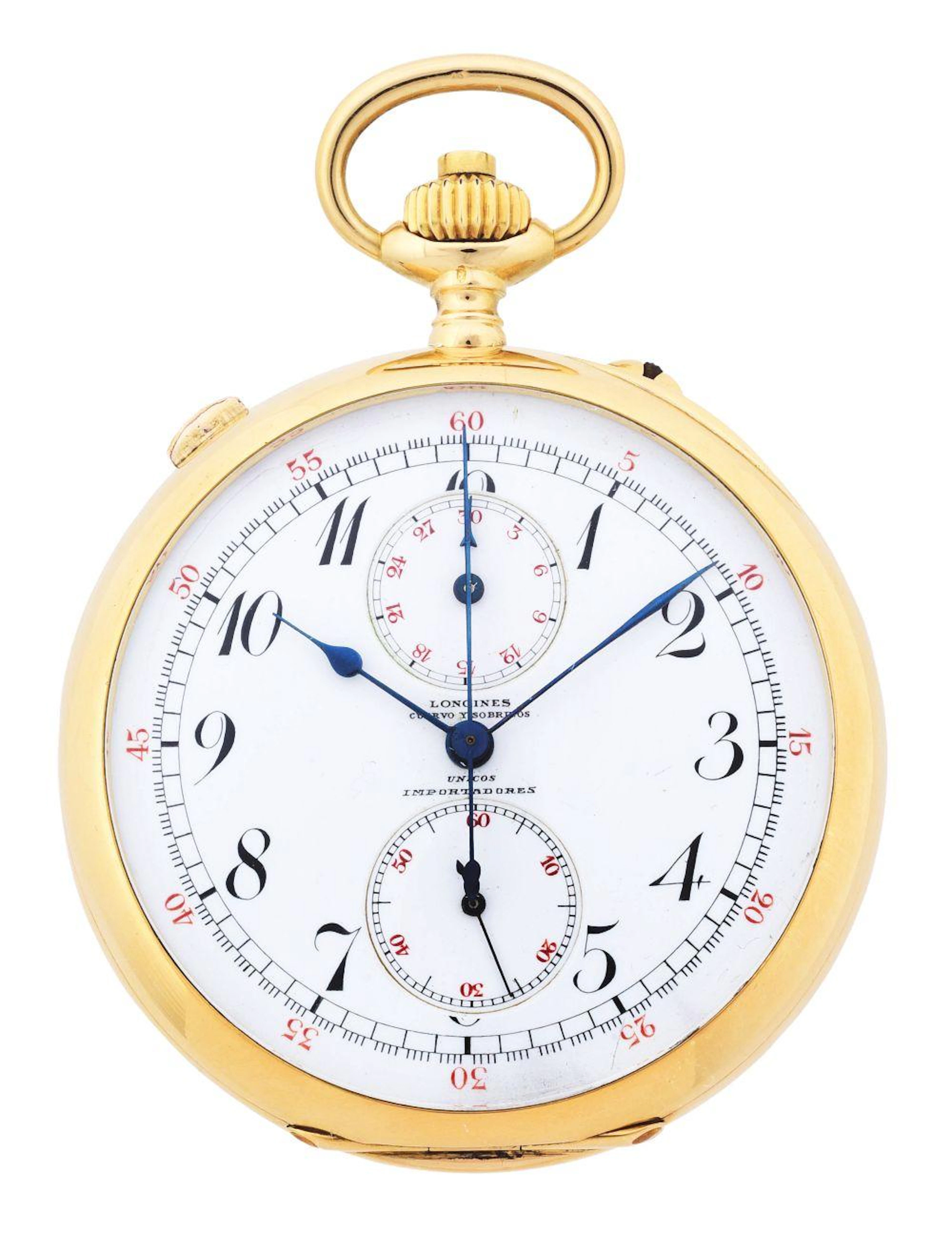 18K GOLD LONGINES FOR CUERVO Y SOBRINOS