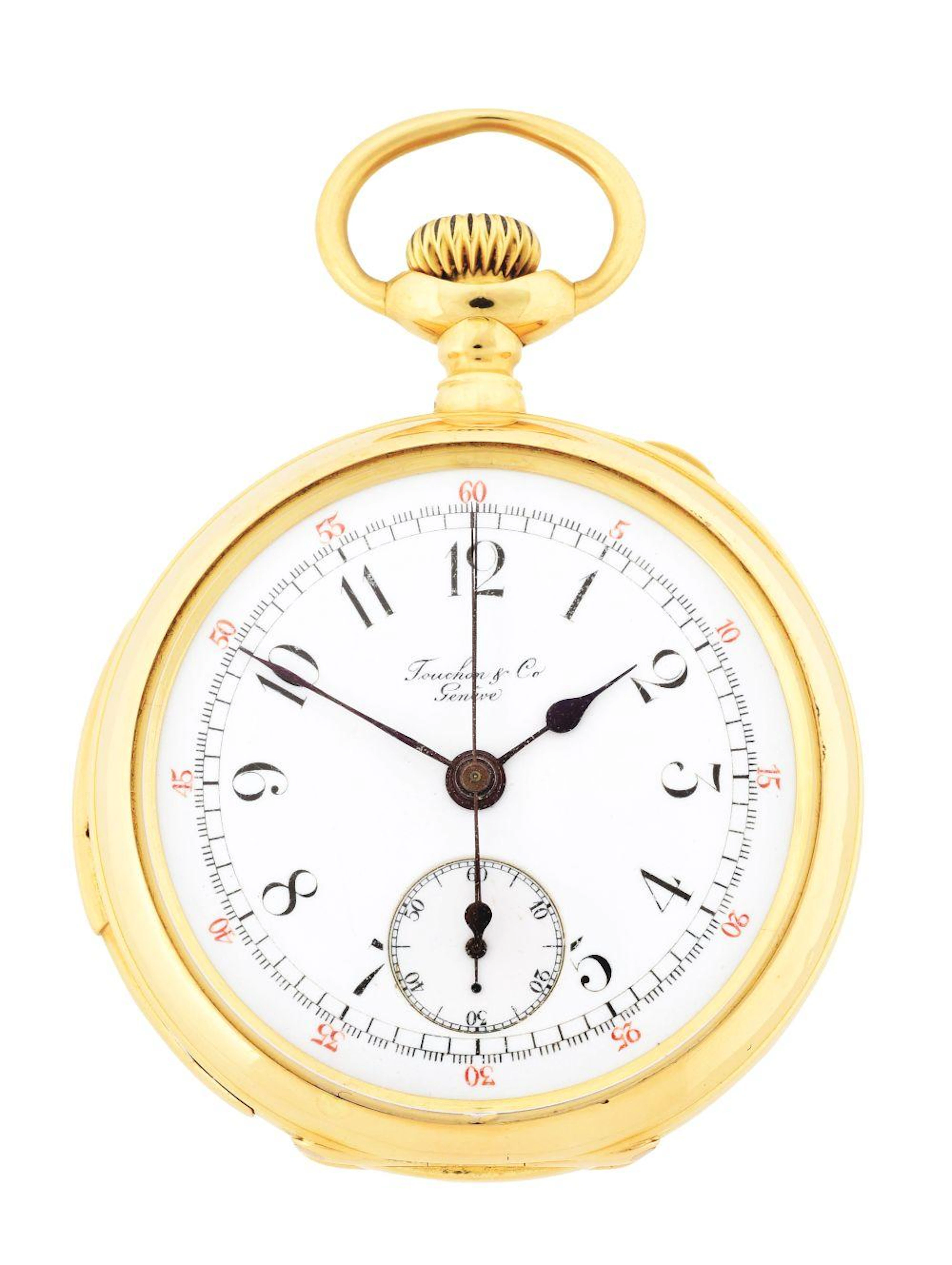 18K GOLD TOUCHON & CO MINUTE REPEATING SPLIT-SECOND...