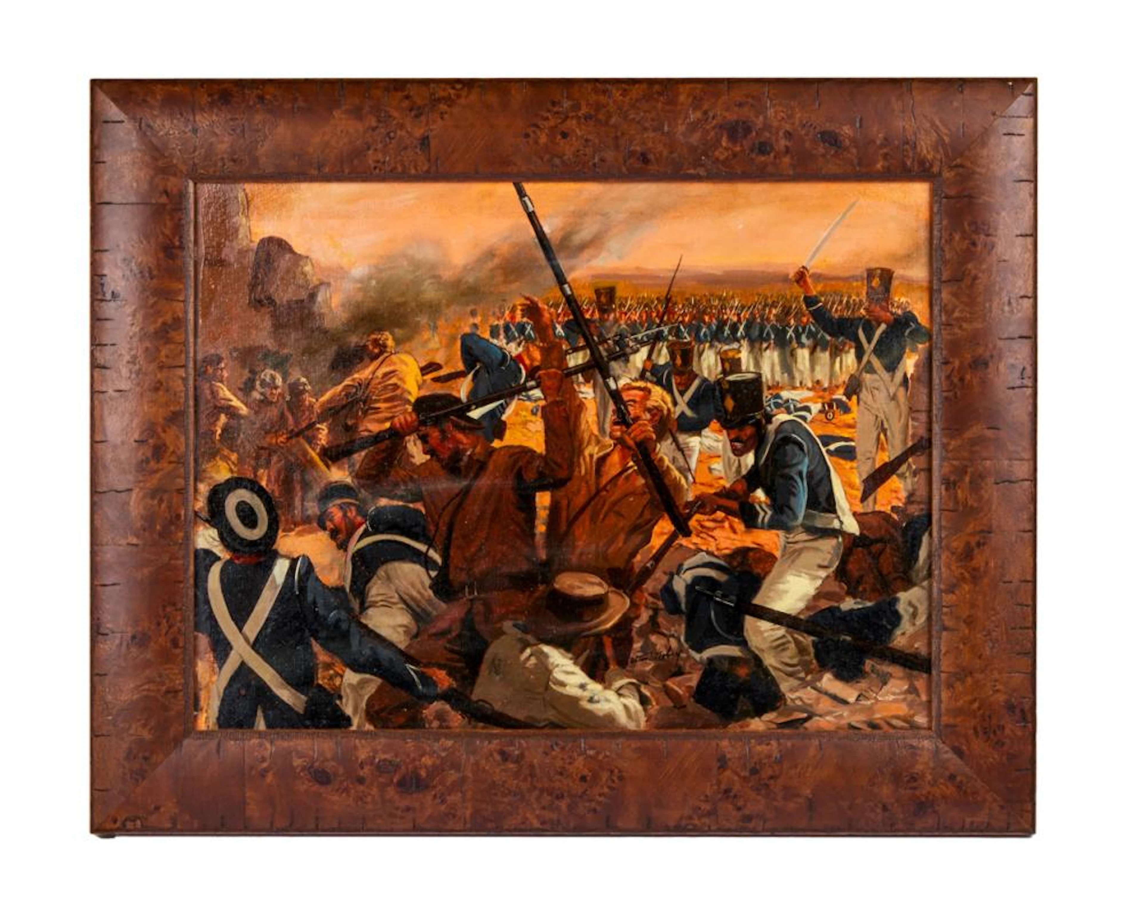 ZZ TOP | DUSTY HILL ALAMO PAINTING BY ALTON TOBEY