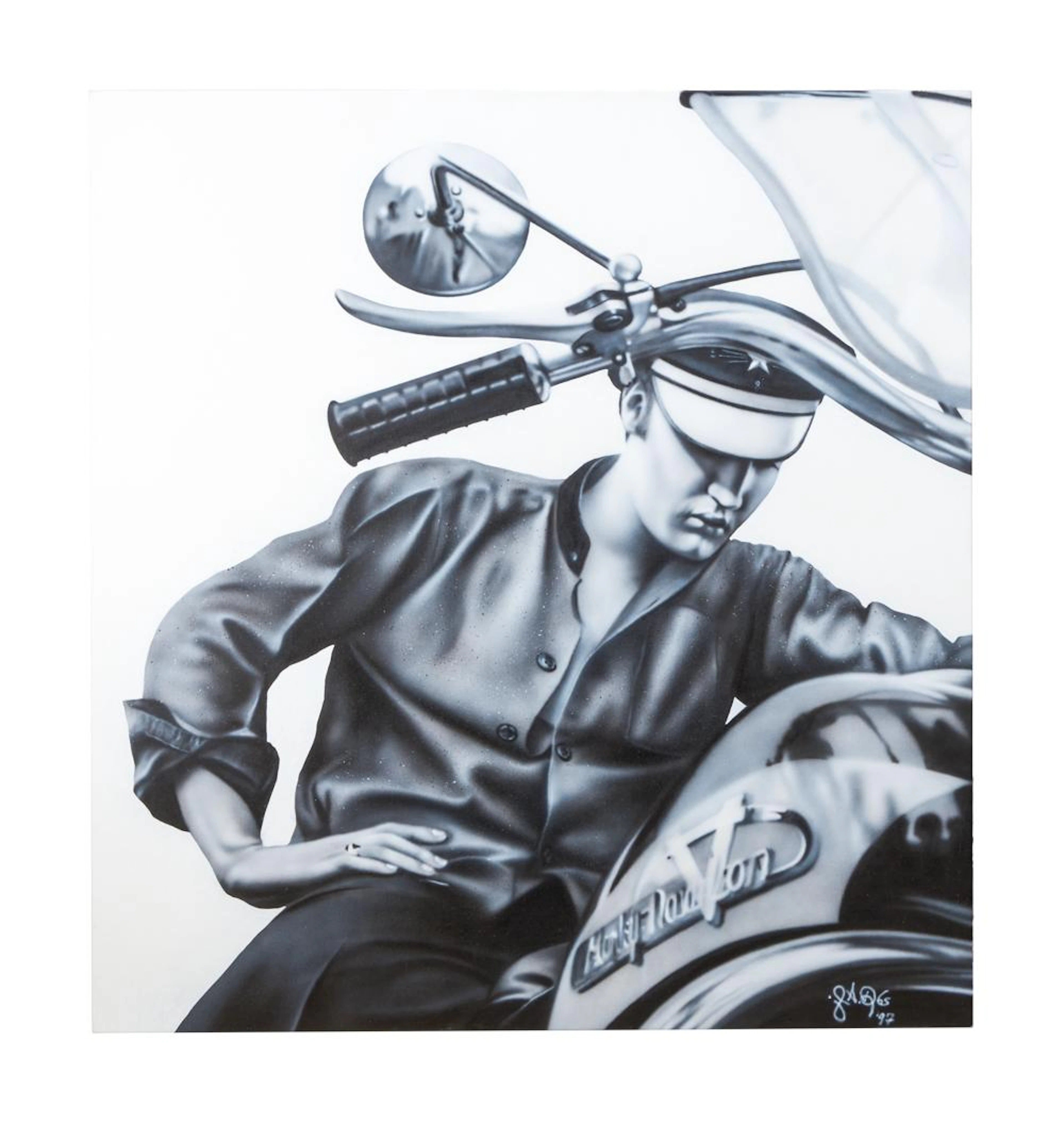 ZZ TOP | DUSTY HILL ORIGINAL JOHN DOUGLAS ELVIS PAINTING
