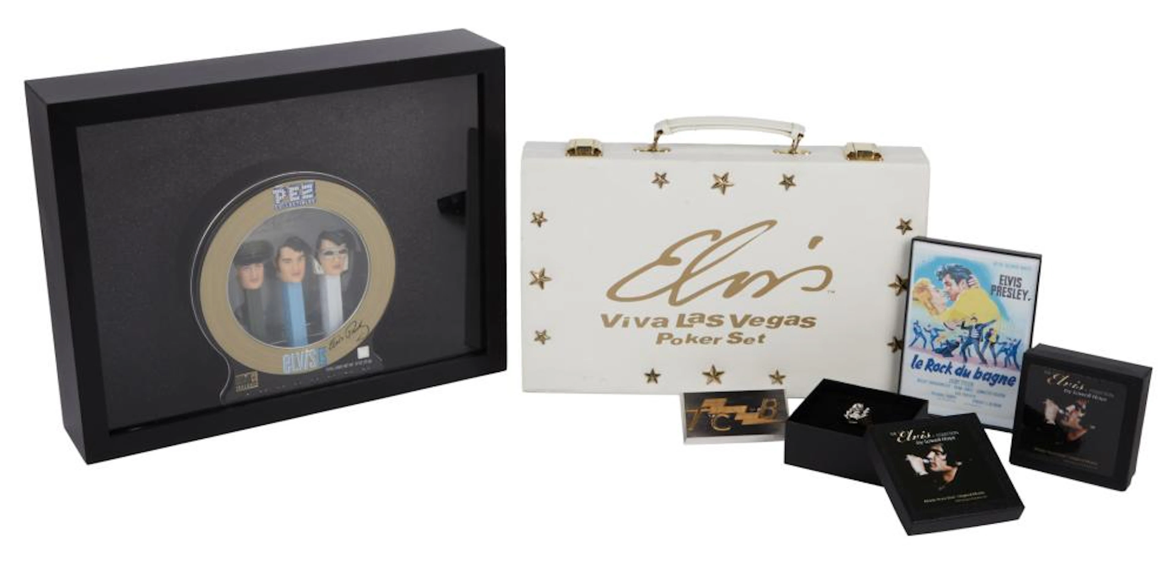 ZZ TOP | DUSTY HILL GROUP OF ELVIS COLLECTIBLES