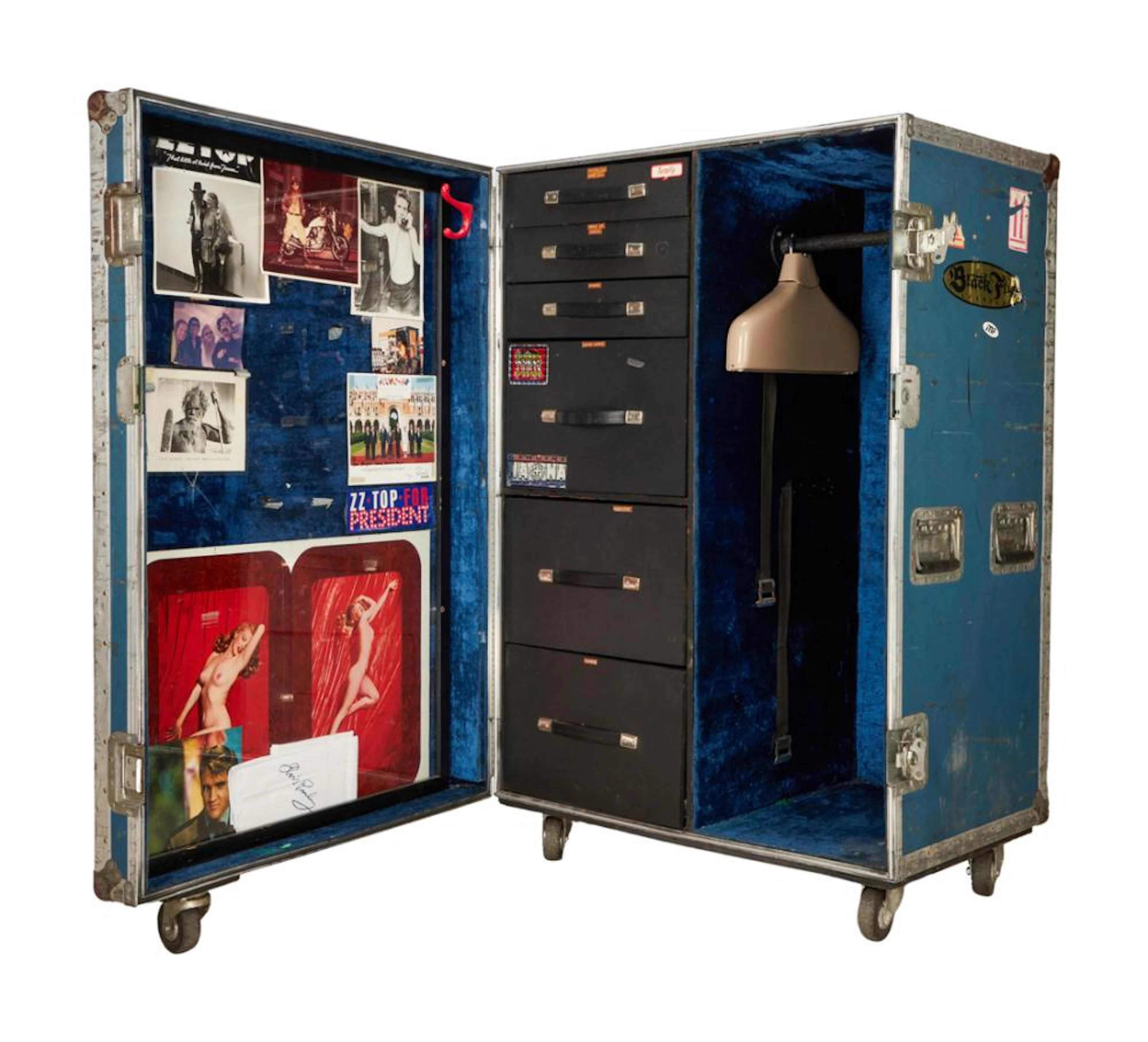 ZZ TOP | DUSTY HILL BLUE WARDROBE CASE