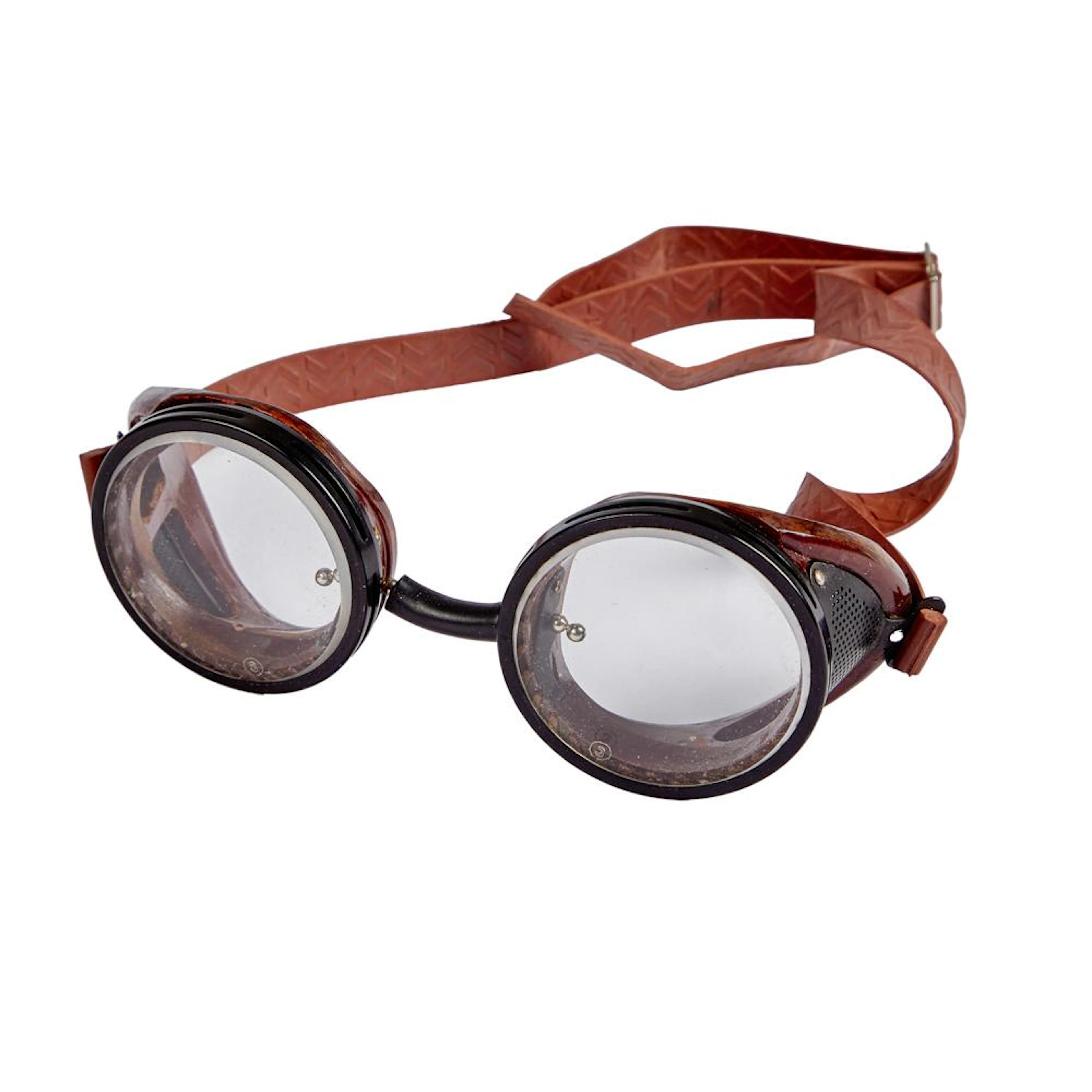 ZZ TOP | DUSTY HILL SIGNATURE STAGE-WORN GOGGLES AND PHOTO