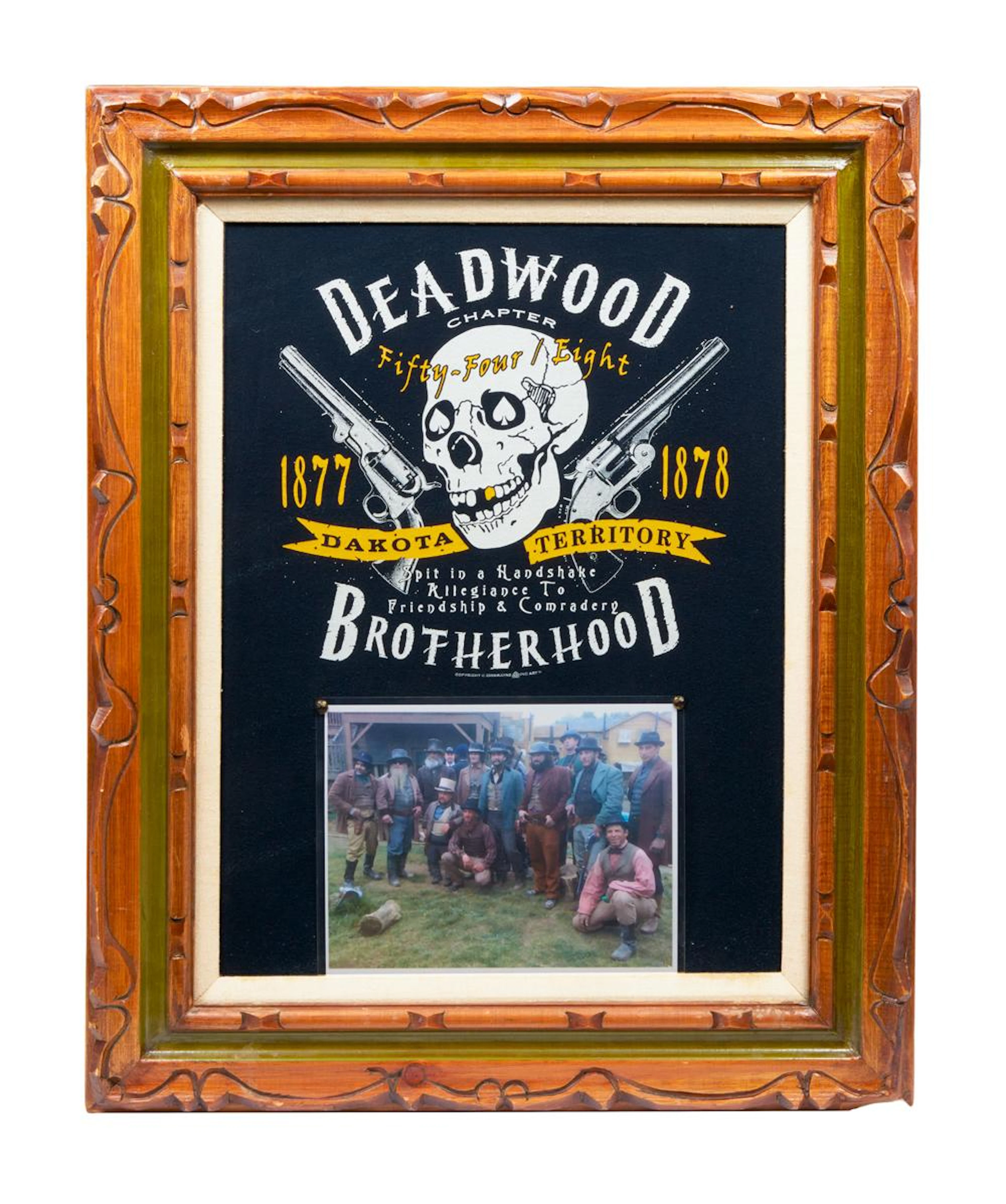 ZZ TOP | DUSTY HILL DEADWOOD PHOTO PRESENTATION PIECE