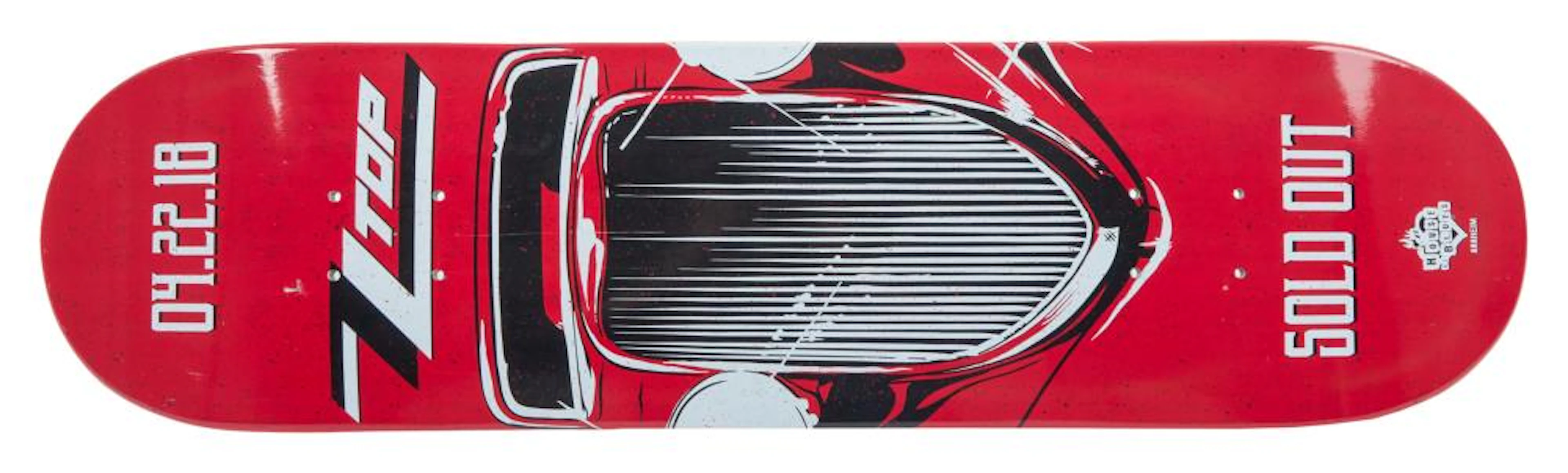 ZZ TOP | DUSTY HILL BRANDED SKATEBOARD