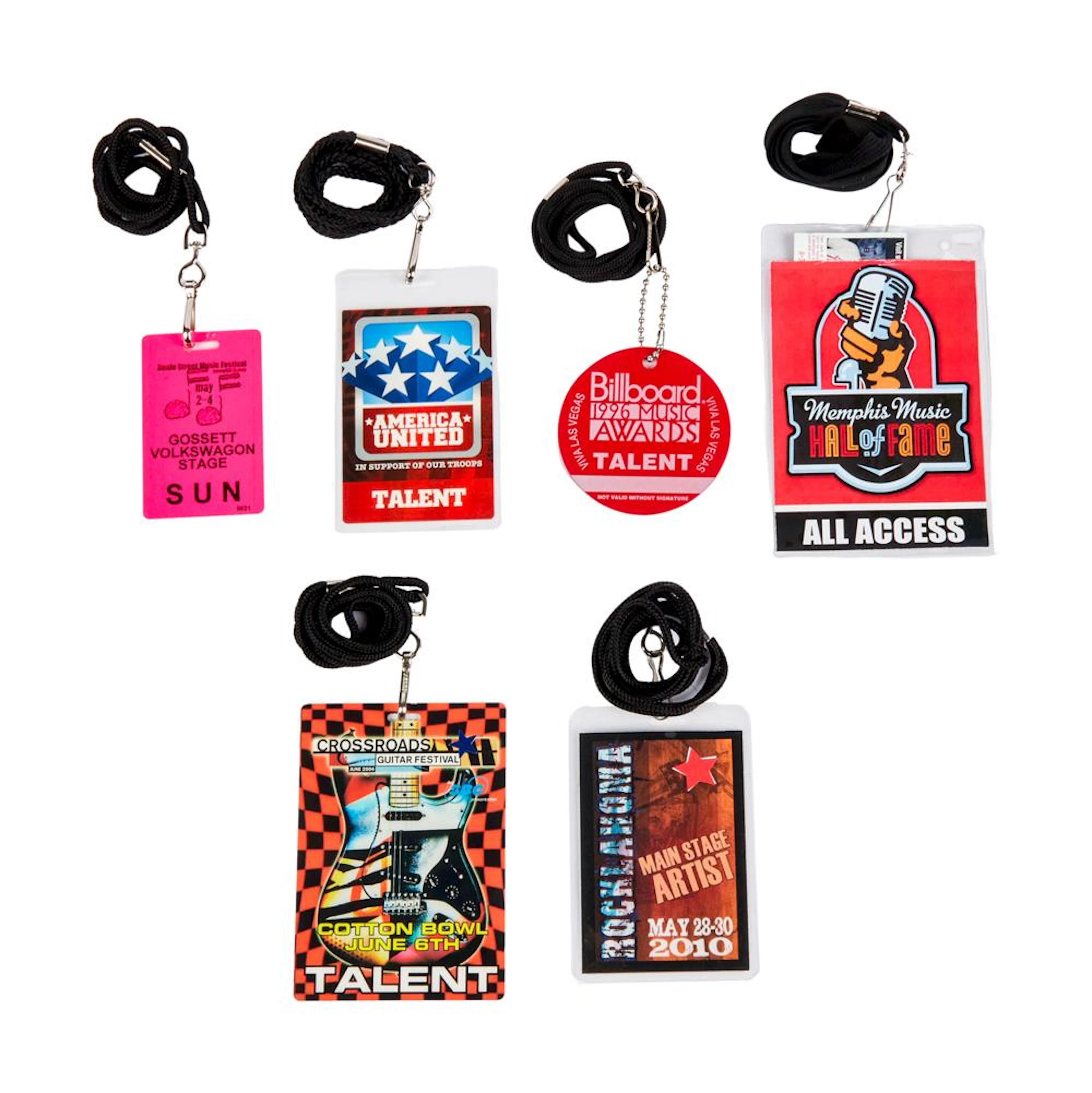ZZ TOP | DUSTY HILL BACKSTAGE PASSES