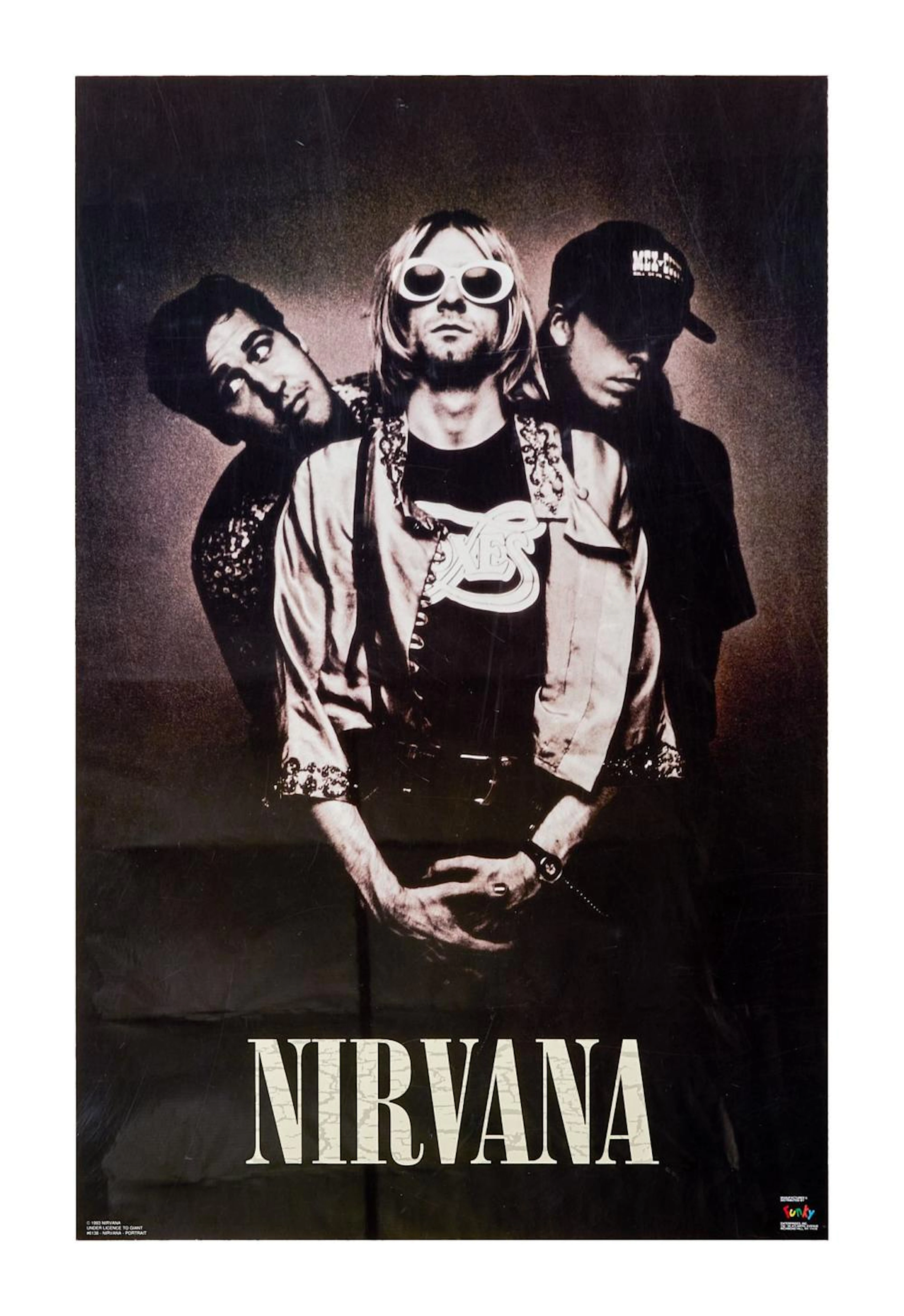 IRVANA | 1993 BAND POSTER