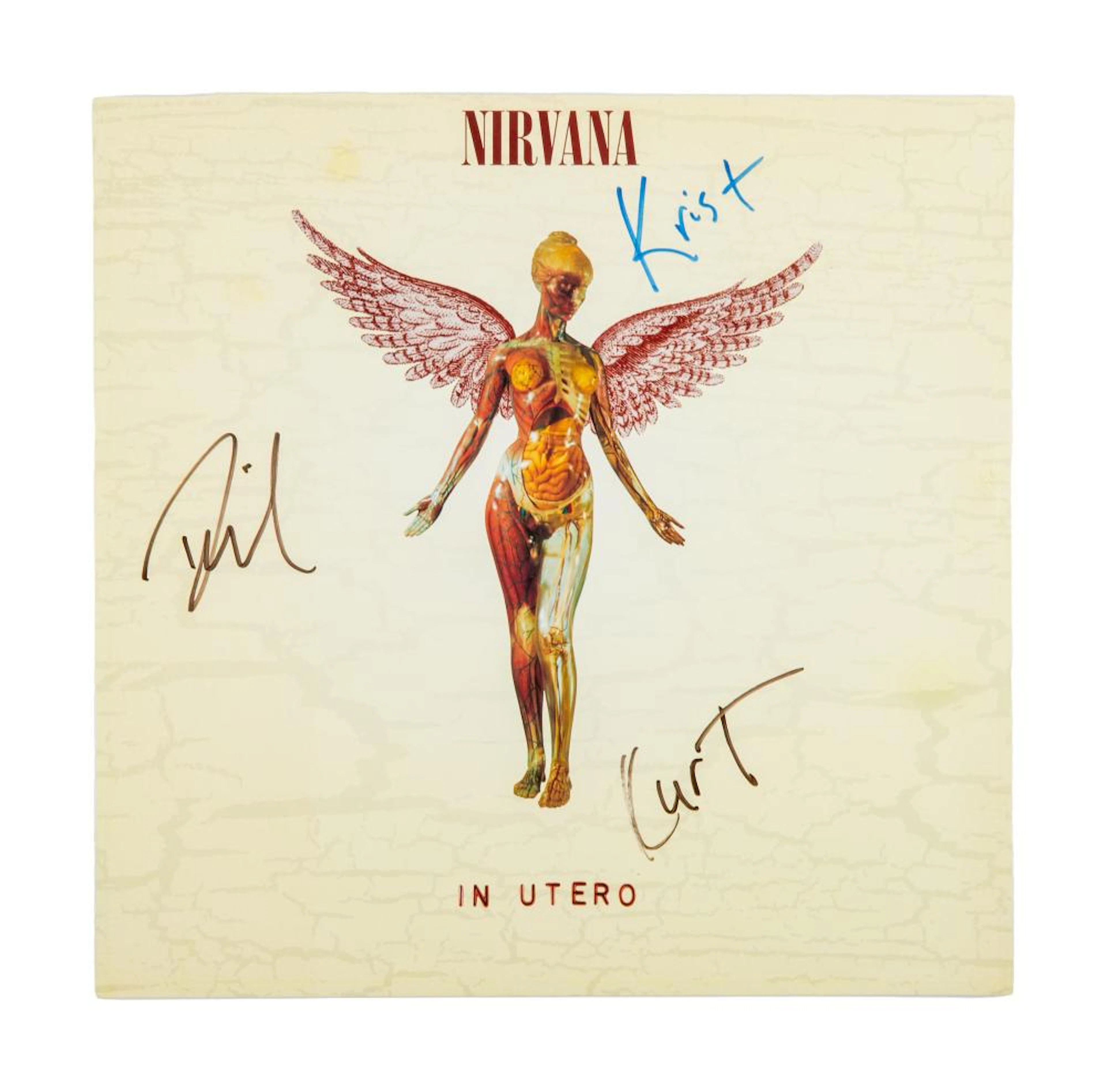 IRVANA | BAND-SIGNED "IN UTERO" PROMO POSTER