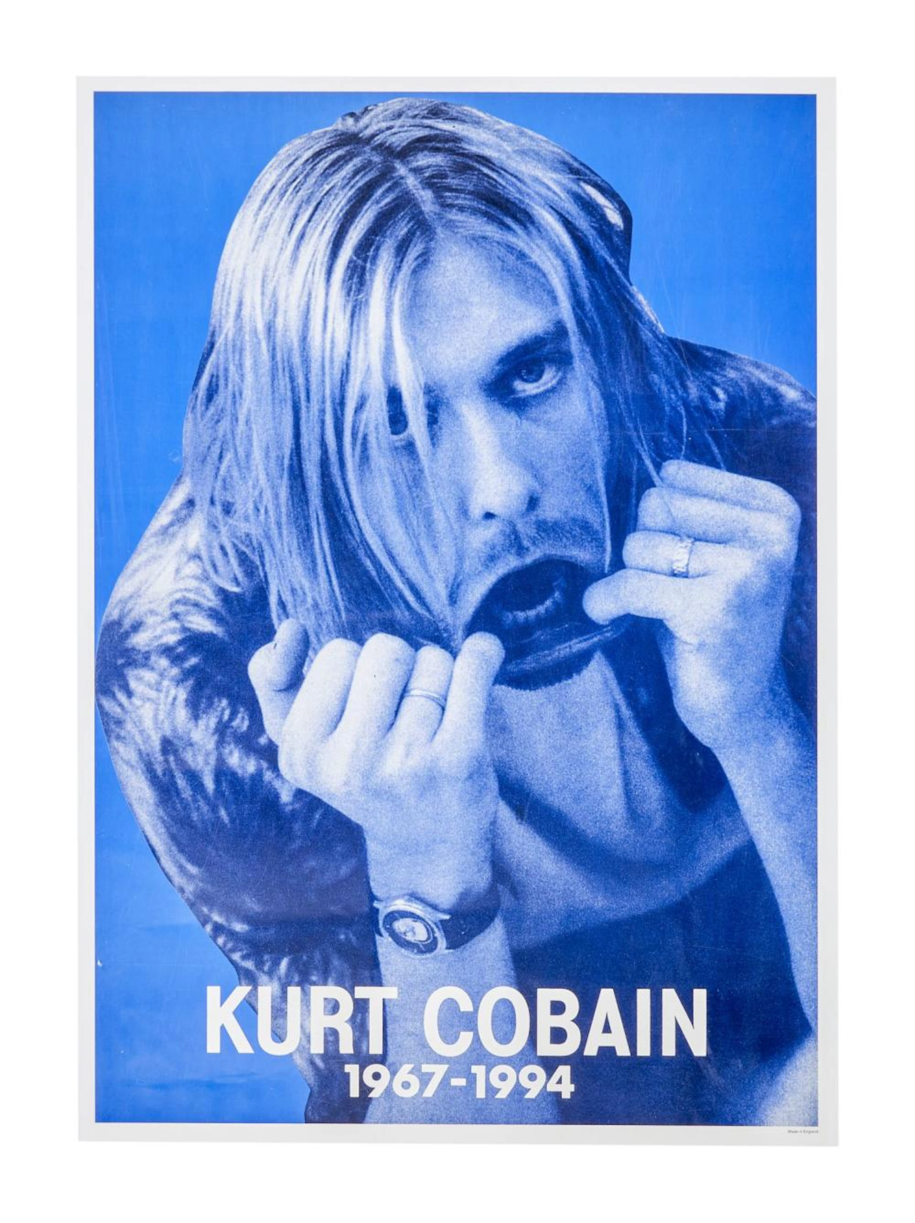 IRVANA | "KURT COBAIN 1967 - 1994" POSTER