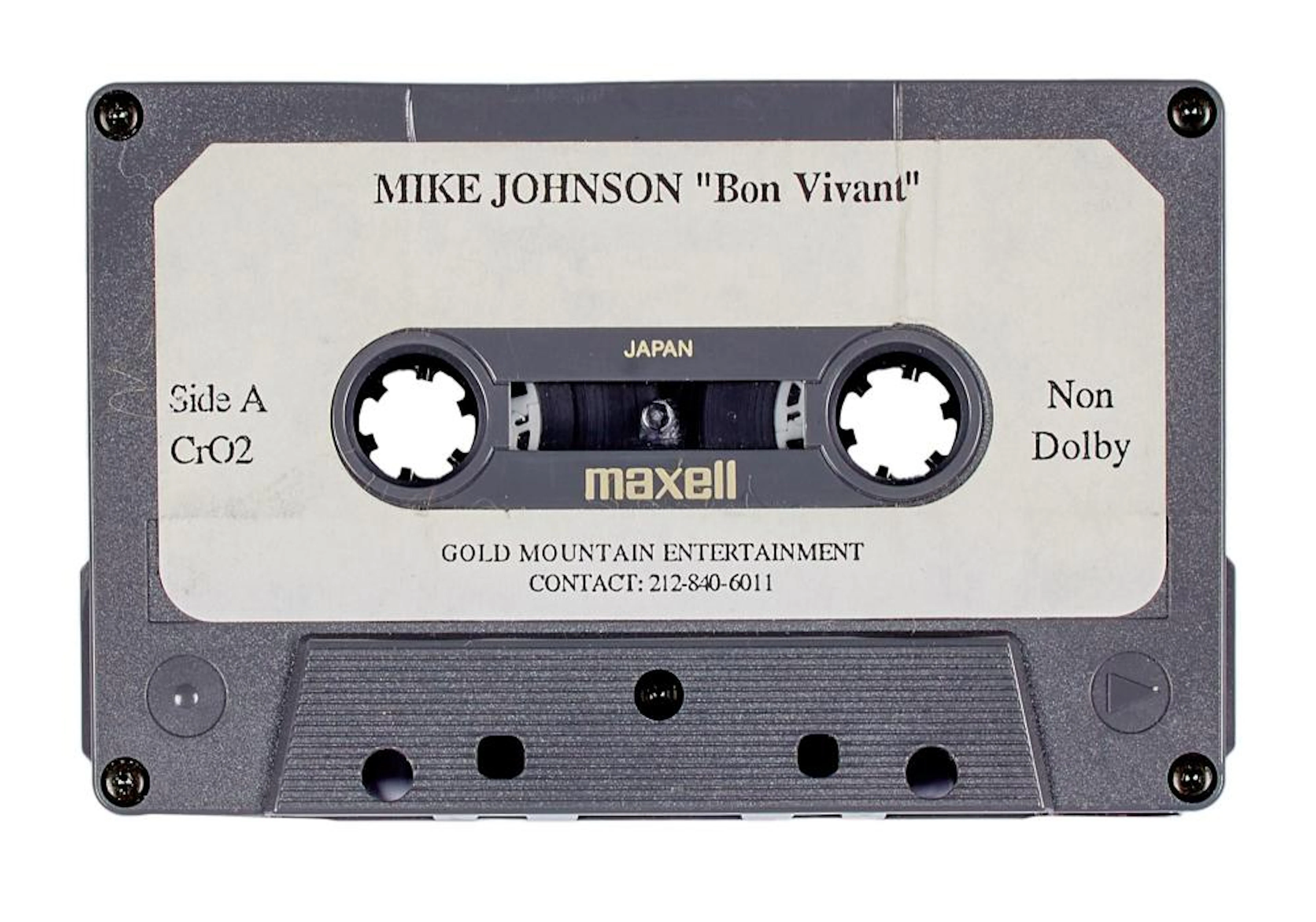 IRVANA | KURT COBAIN "THE FROGS" AND OTHER CASSETTE TAPES WITH HANDWRITTEN NOTES